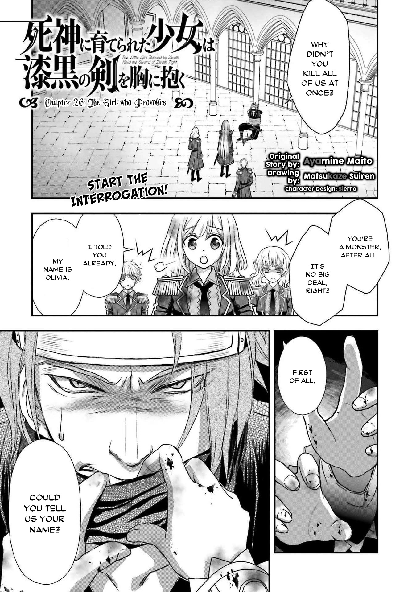 The Little Girl Raised By Death Hold The Sword Of Death Tight chapter 26 - page 1