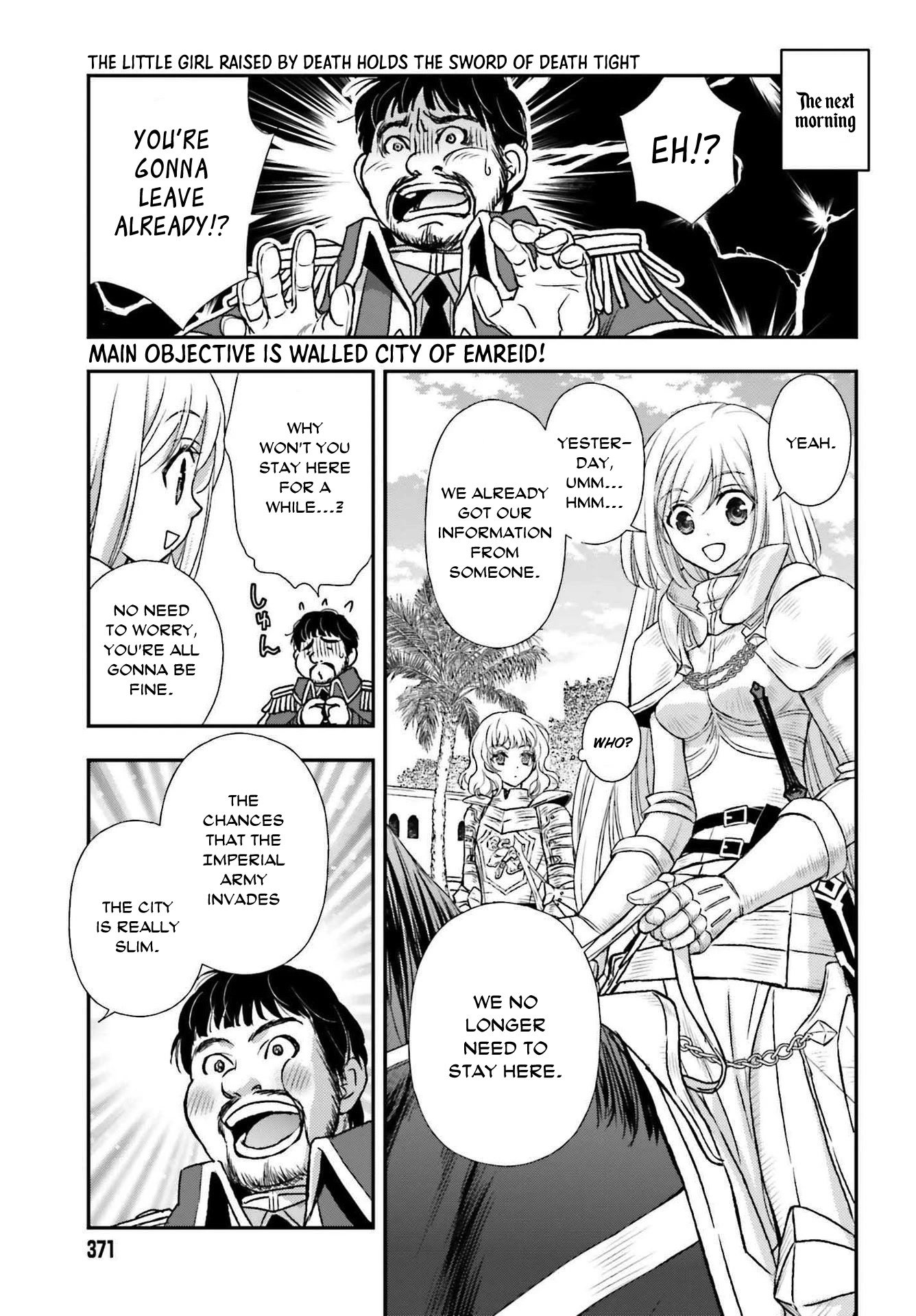 The Little Girl Raised By Death Hold The Sword Of Death Tight chapter 27 - page 1