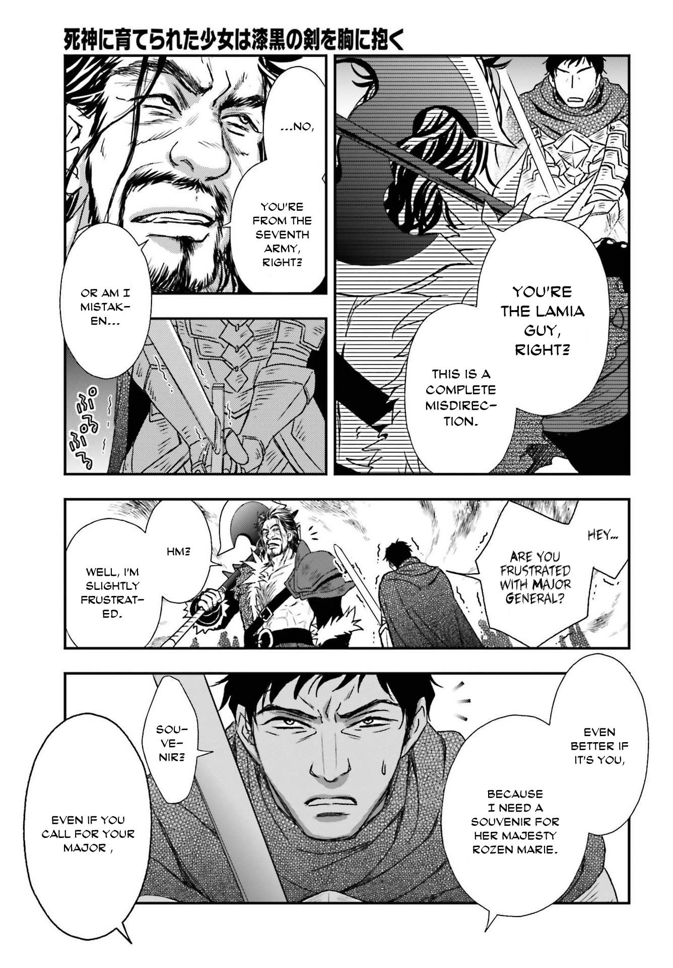 The Little Girl Raised By Death Hold The Sword Of Death Tight Chapter 28 - page 7