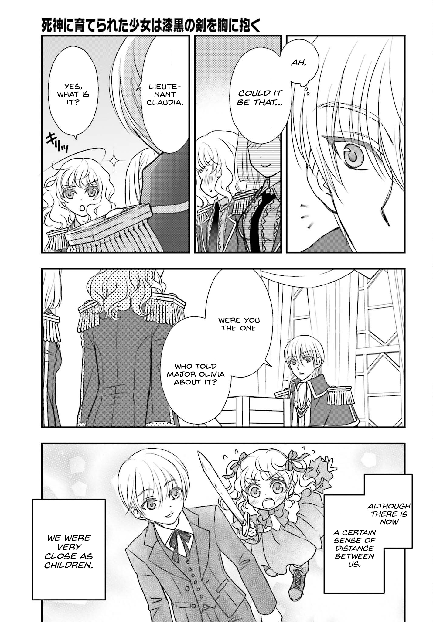 The Little Girl Raised By Death Hold The Sword Of Death Tight chapter 41 - page 11