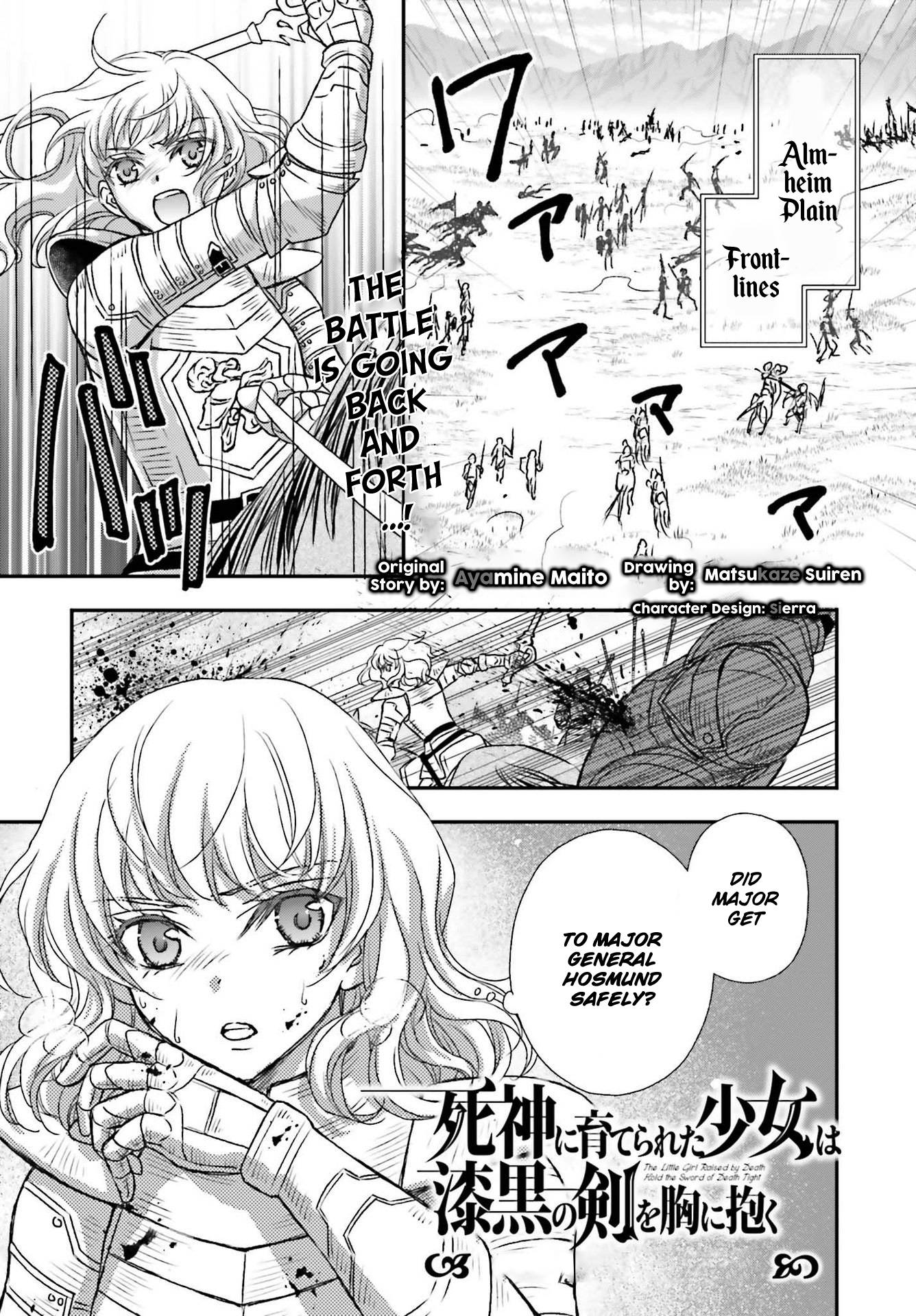 The Little Girl Raised By Death Hold The Sword Of Death Tight Chapter 29.1 - page 1
