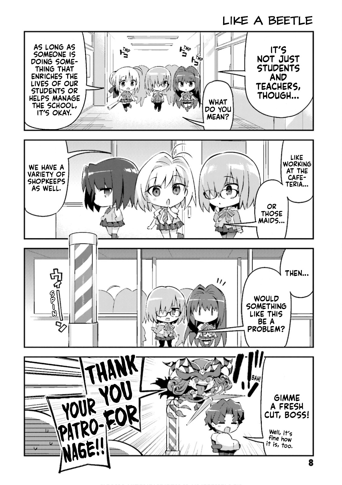Type-Moon Gakuen – Chibi Chuki! chapter 23 - page 8