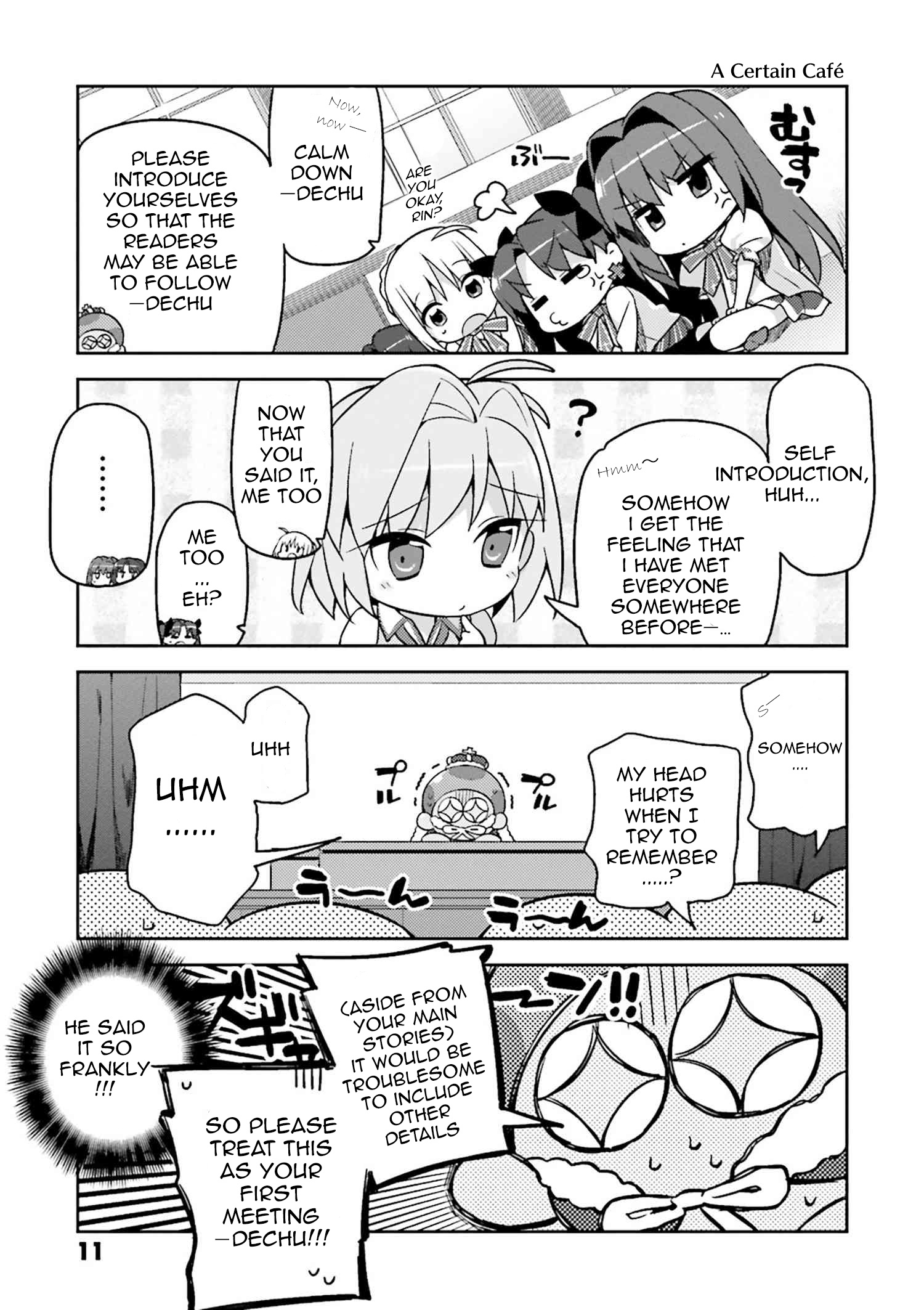 Type-Moon Gakuen – Chibi Chuki! chapter 1 - page 13