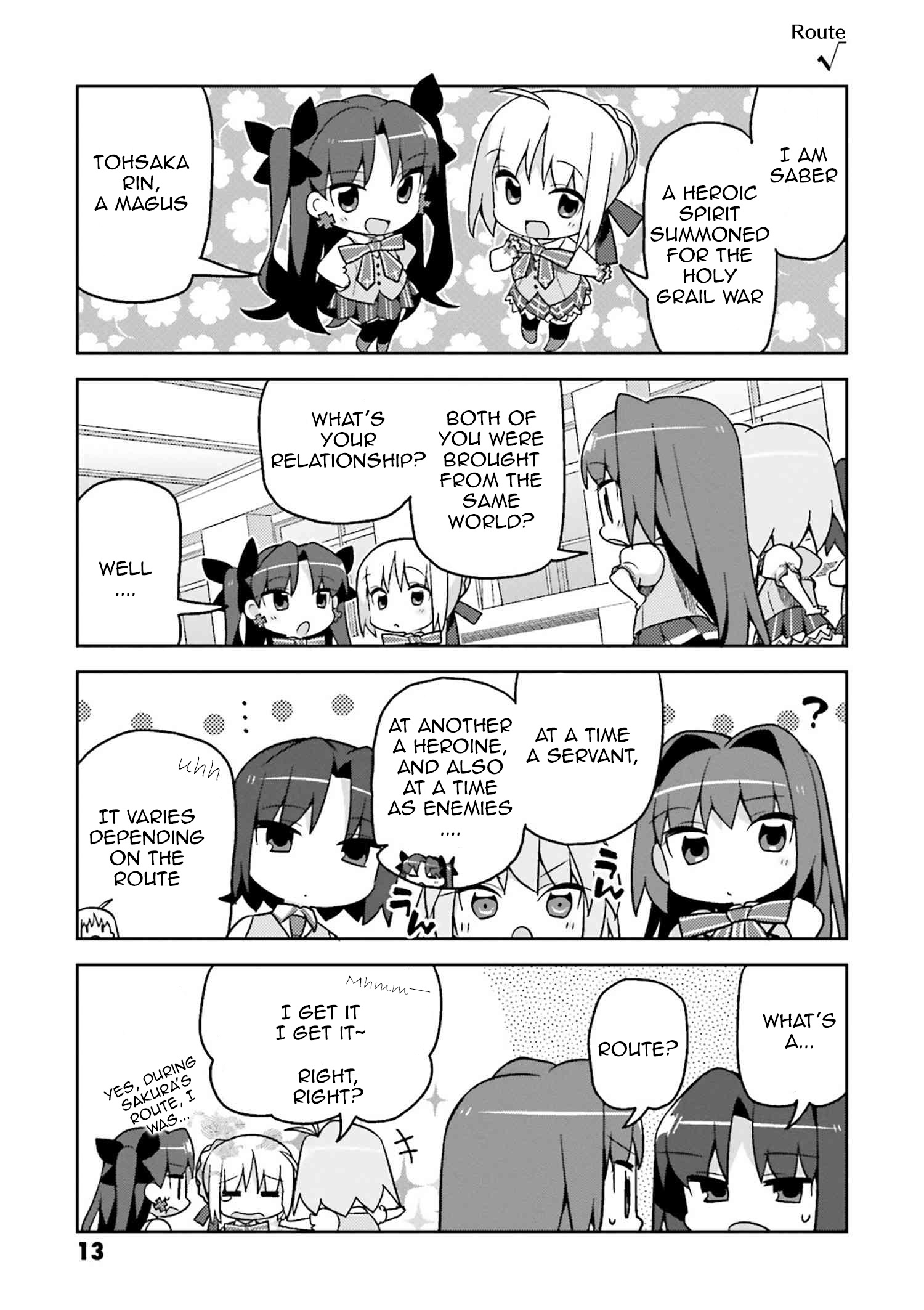 Type-Moon Gakuen – Chibi Chuki! chapter 1 - page 15