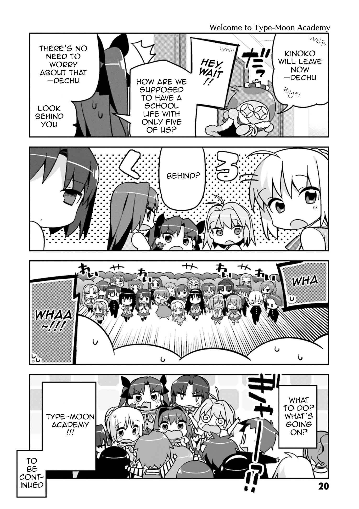 Type-Moon Gakuen – Chibi Chuki! chapter 1 - page 22