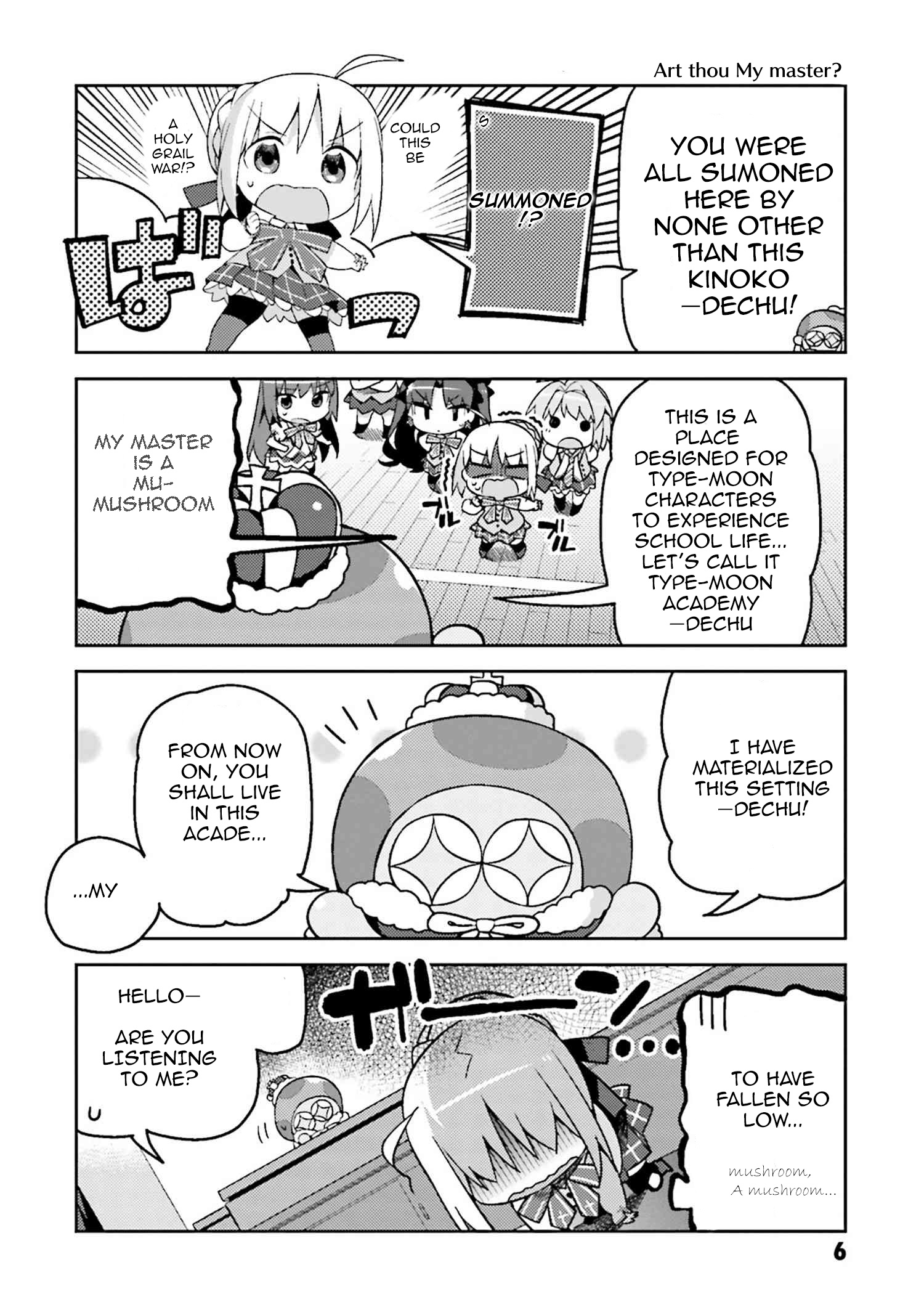 Type-Moon Gakuen – Chibi Chuki! chapter 1 - page 8
