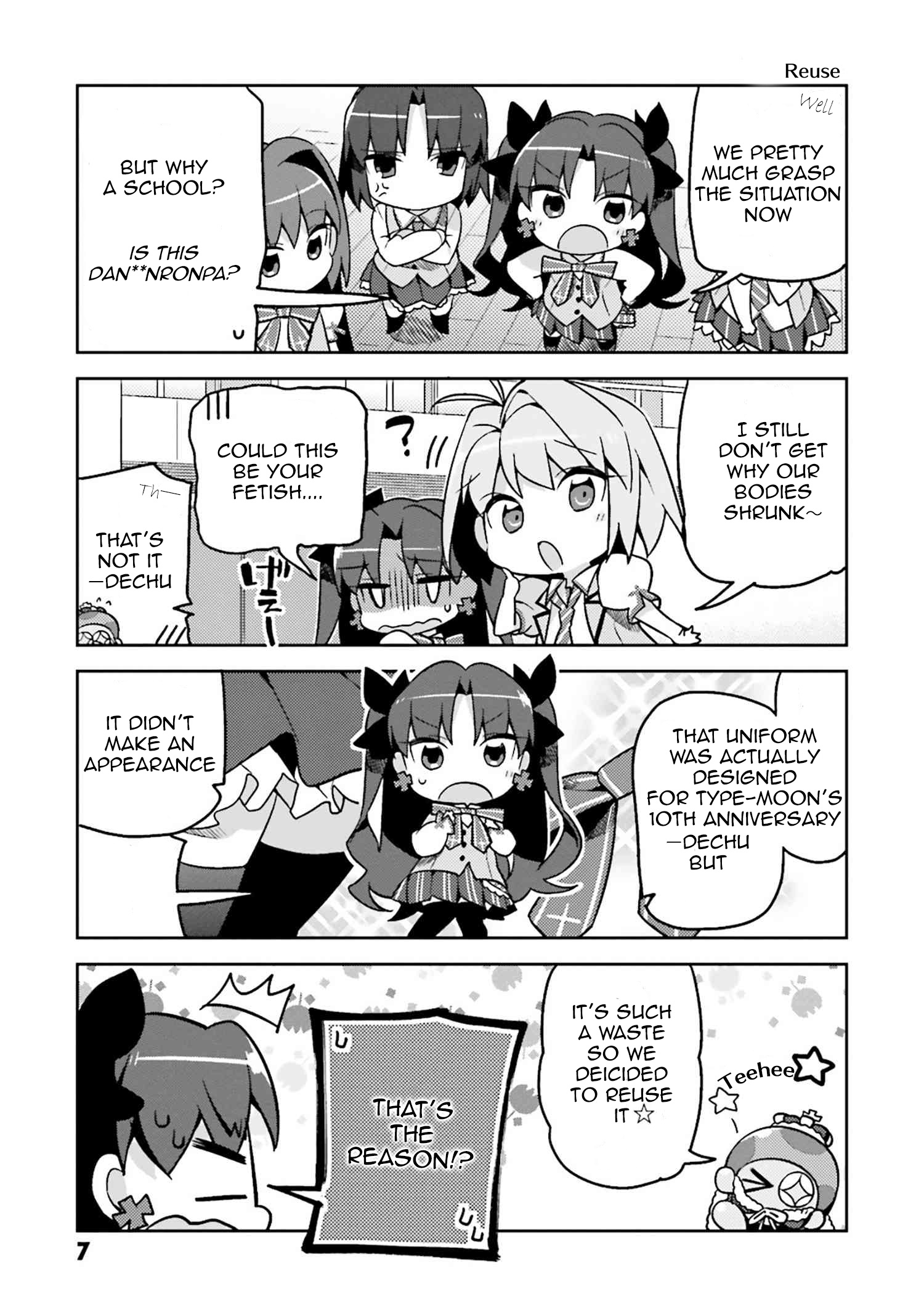 Type-Moon Gakuen – Chibi Chuki! chapter 1 - page 9