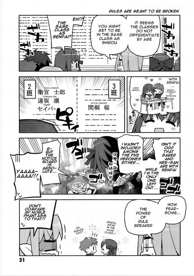 Type-Moon Gakuen – Chibi Chuki! chapter 2 - page 9