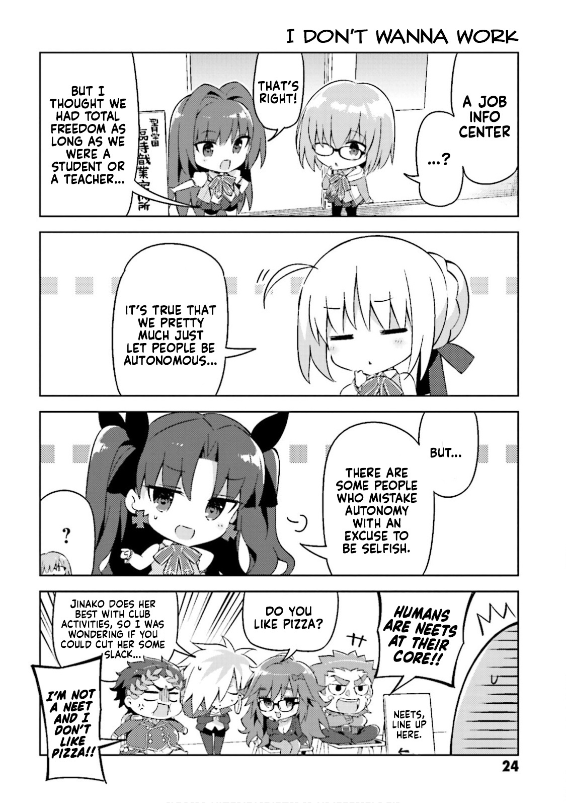 Type-Moon Gakuen – Chibi Chuki! chapter 25 - page 4