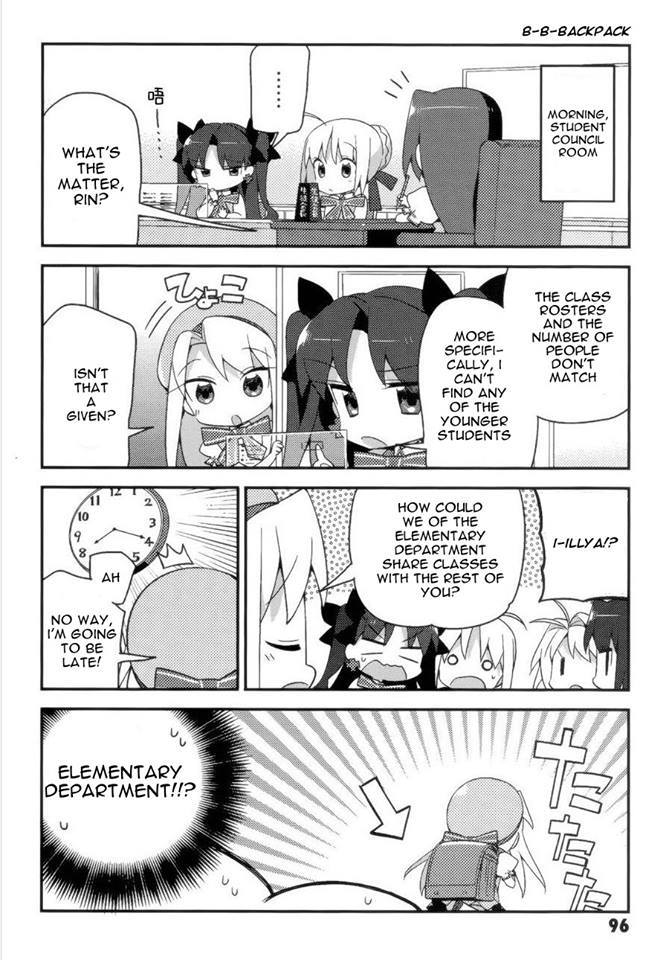 Type-Moon Gakuen – Chibi Chuki! chapter 6 - page 1