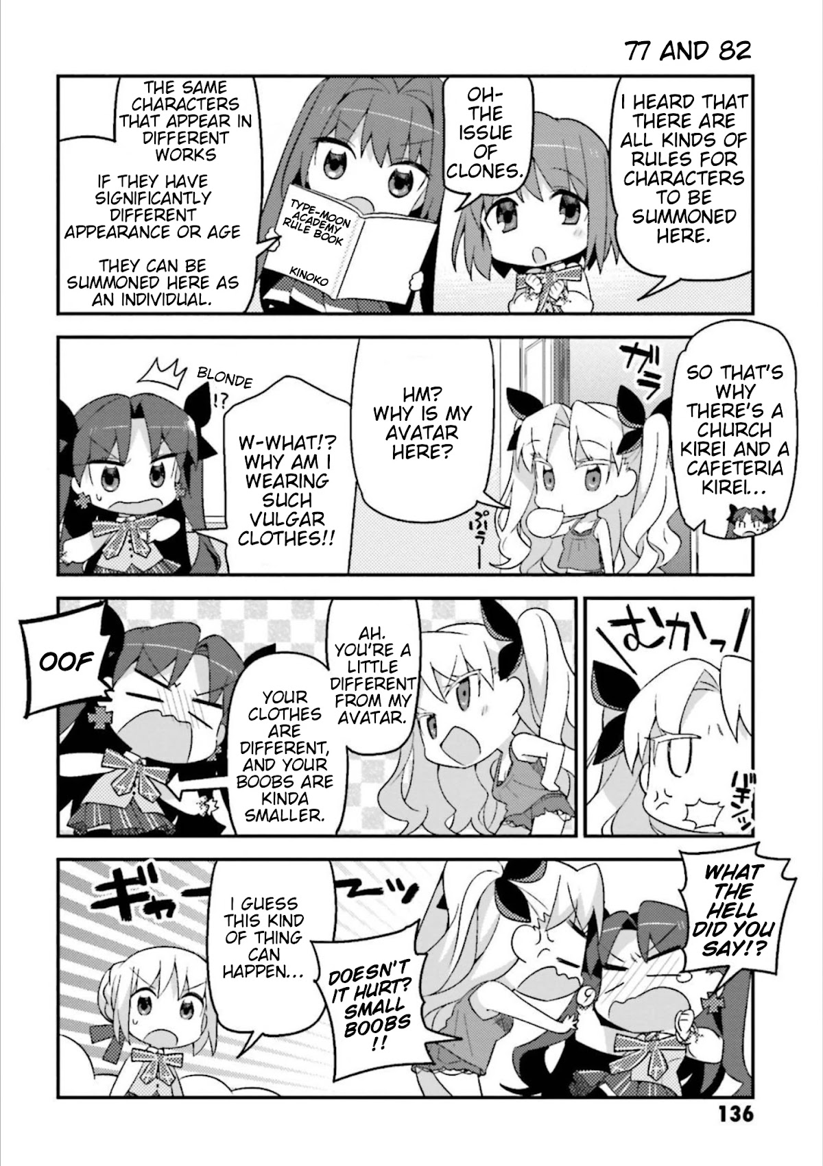 Type-Moon Gakuen – Chibi Chuki! chapter 7.5 - page 7