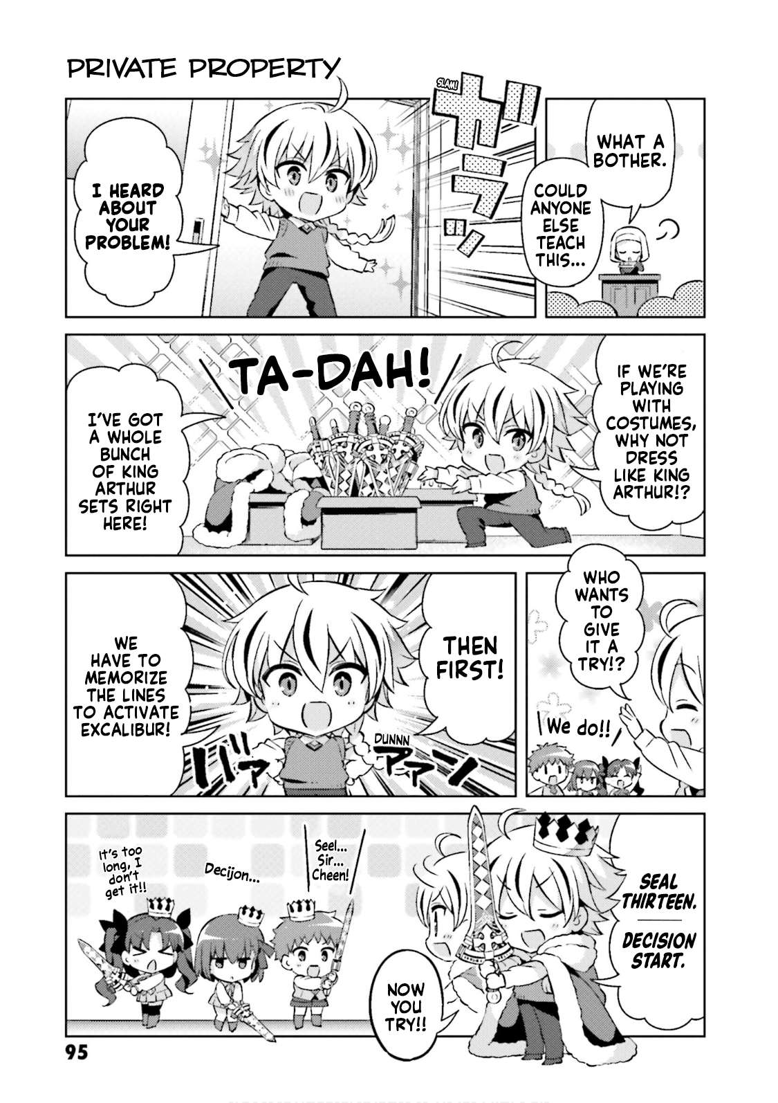 Type-Moon Gakuen – Chibi Chuki! Chapter 55 - page 5