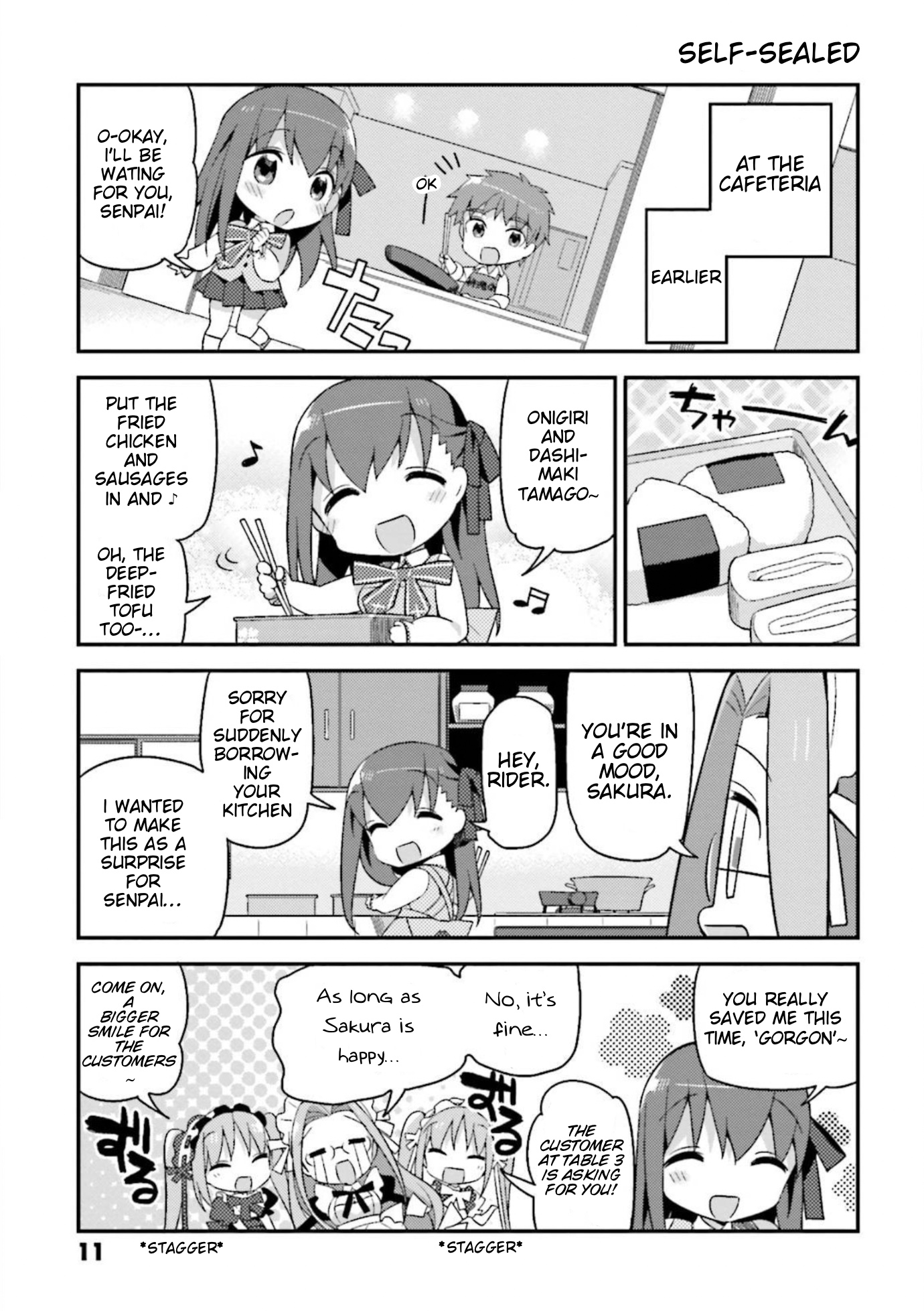 Type-Moon Gakuen – Chibi Chuki! chapter 8 - page 13
