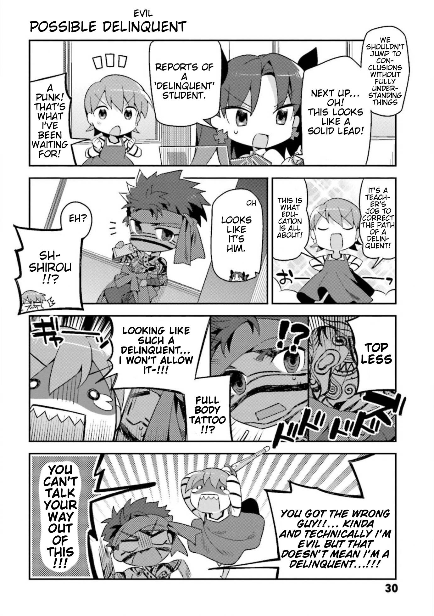 Type-Moon Gakuen – Chibi Chuki! Chapter 9 - page 12