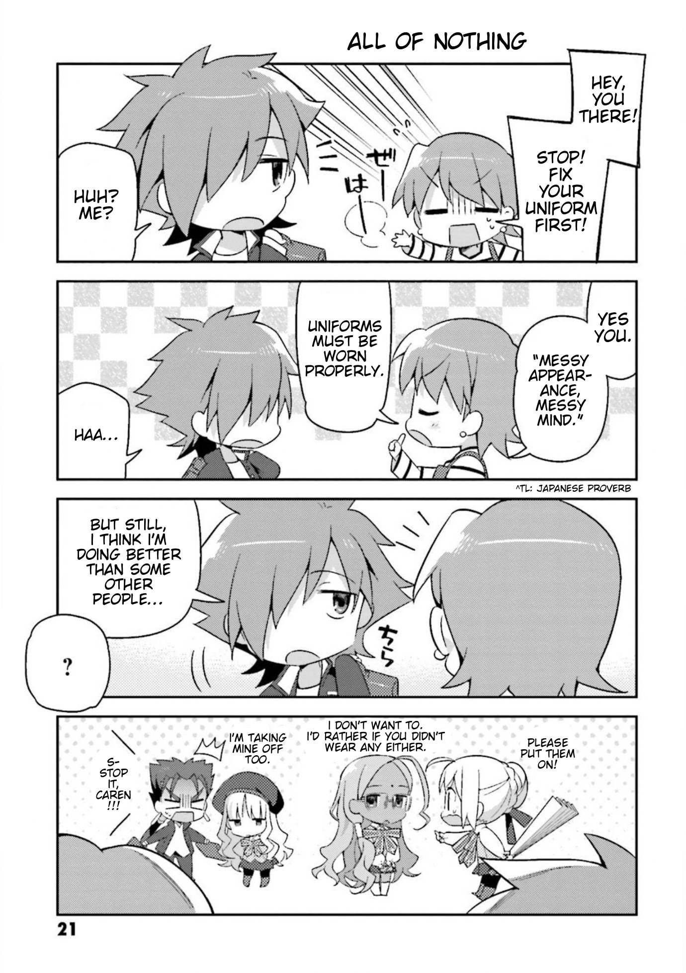 Type-Moon Gakuen – Chibi Chuki! Chapter 9 - page 3