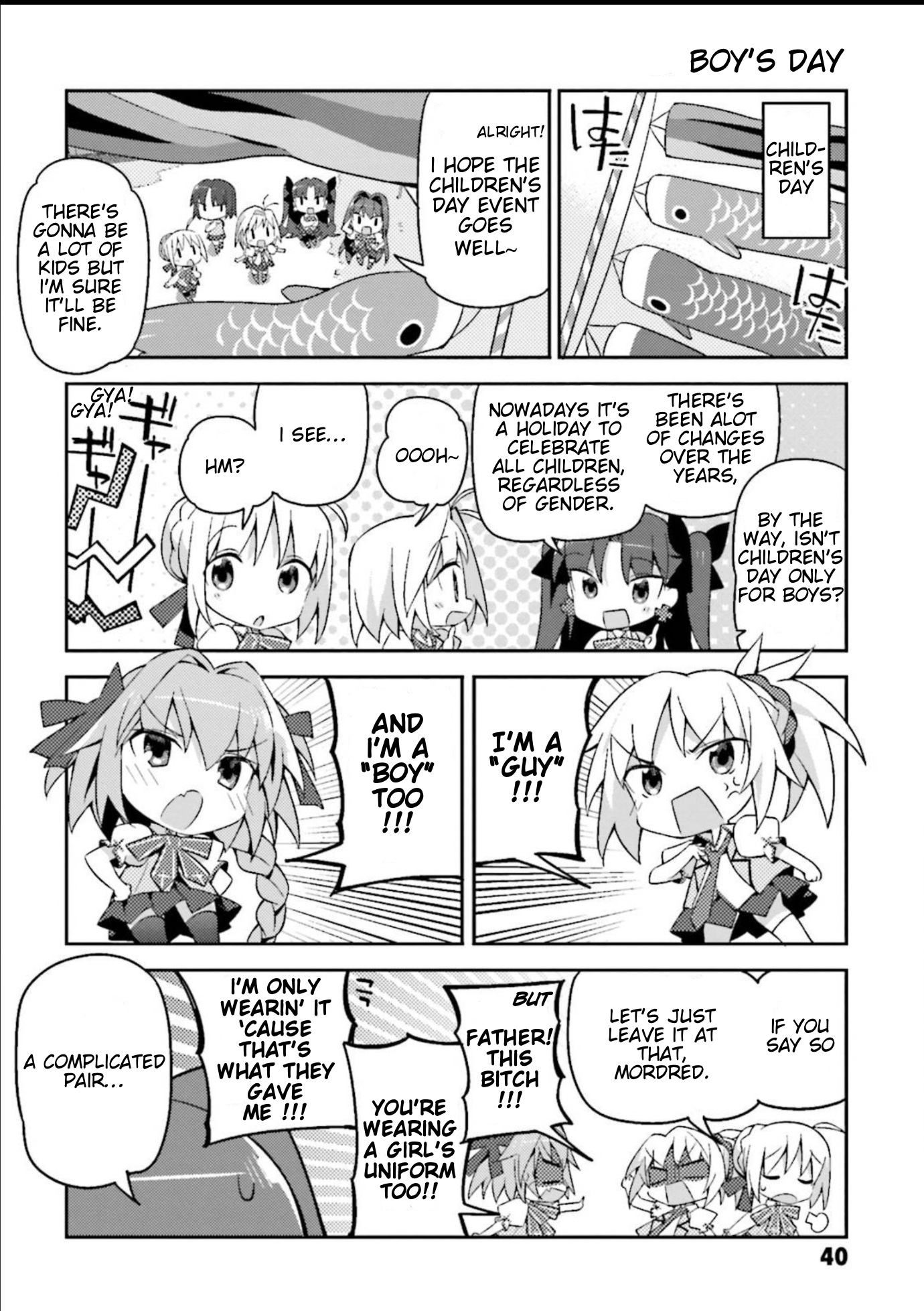 Type-Moon Gakuen – Chibi Chuki! chapter 10 - page 2