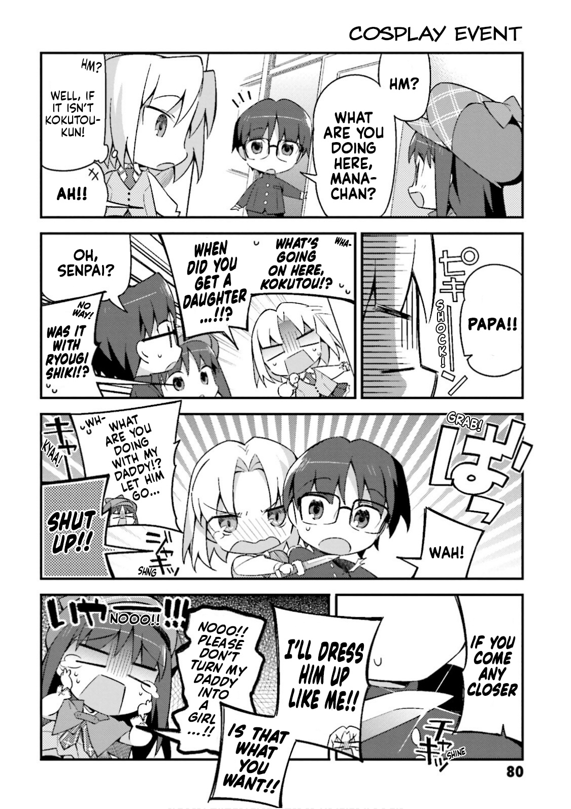 Type-Moon Gakuen – Chibi Chuki! chapter 12 - page 14