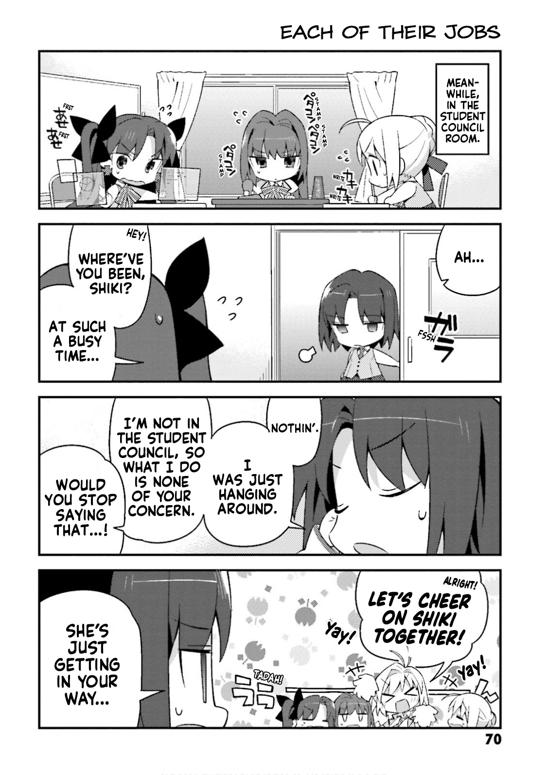 Type-Moon Gakuen – Chibi Chuki! chapter 12 - page 4