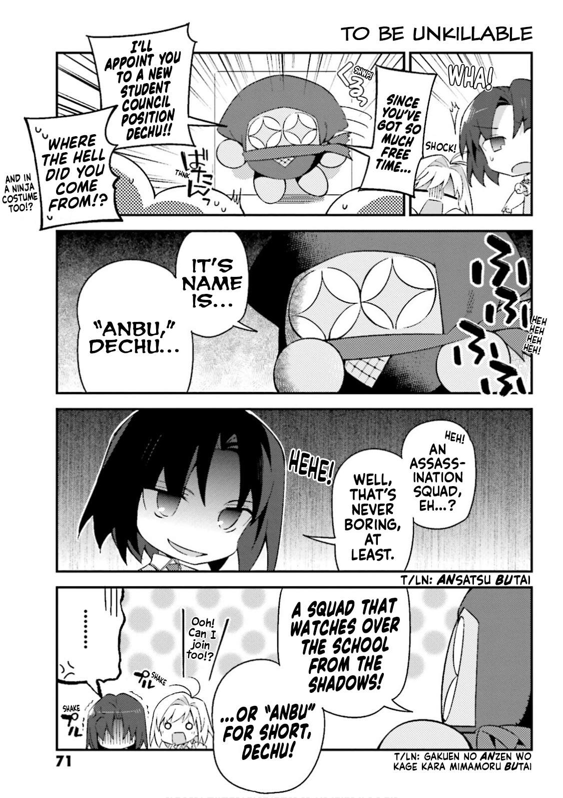 Type-Moon Gakuen – Chibi Chuki! chapter 12 - page 5