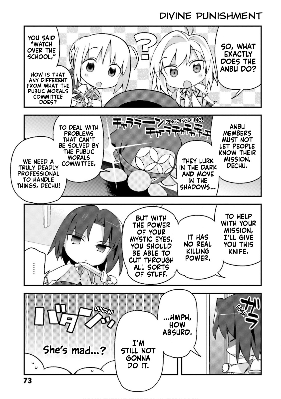 Type-Moon Gakuen – Chibi Chuki! chapter 12 - page 7