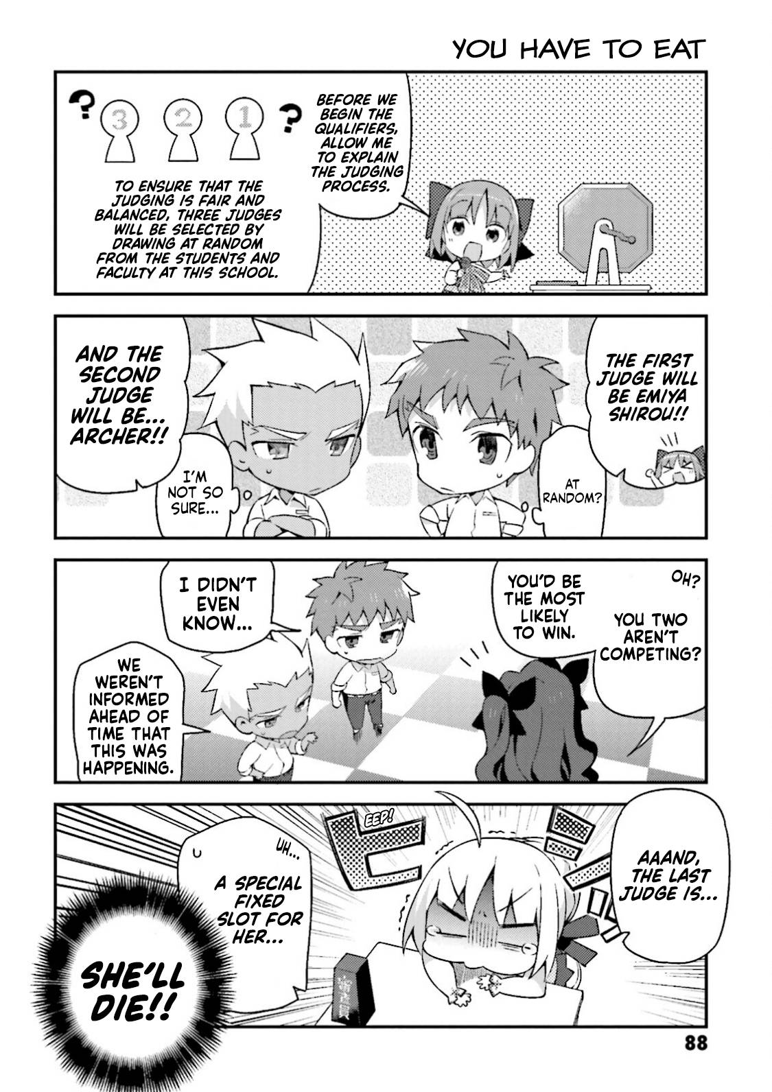 Type-Moon Gakuen – Chibi Chuki! Chapter 13 - page 4