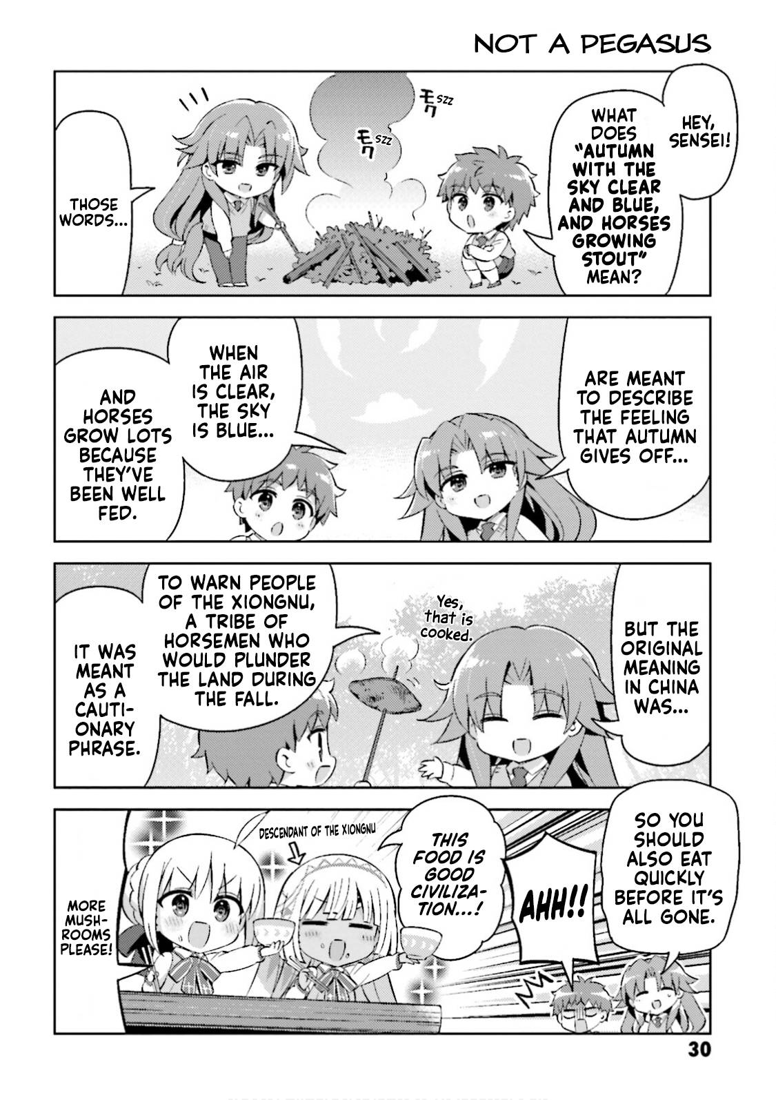 Type-Moon Gakuen – Chibi Chuki! Chapter 37 - page 8
