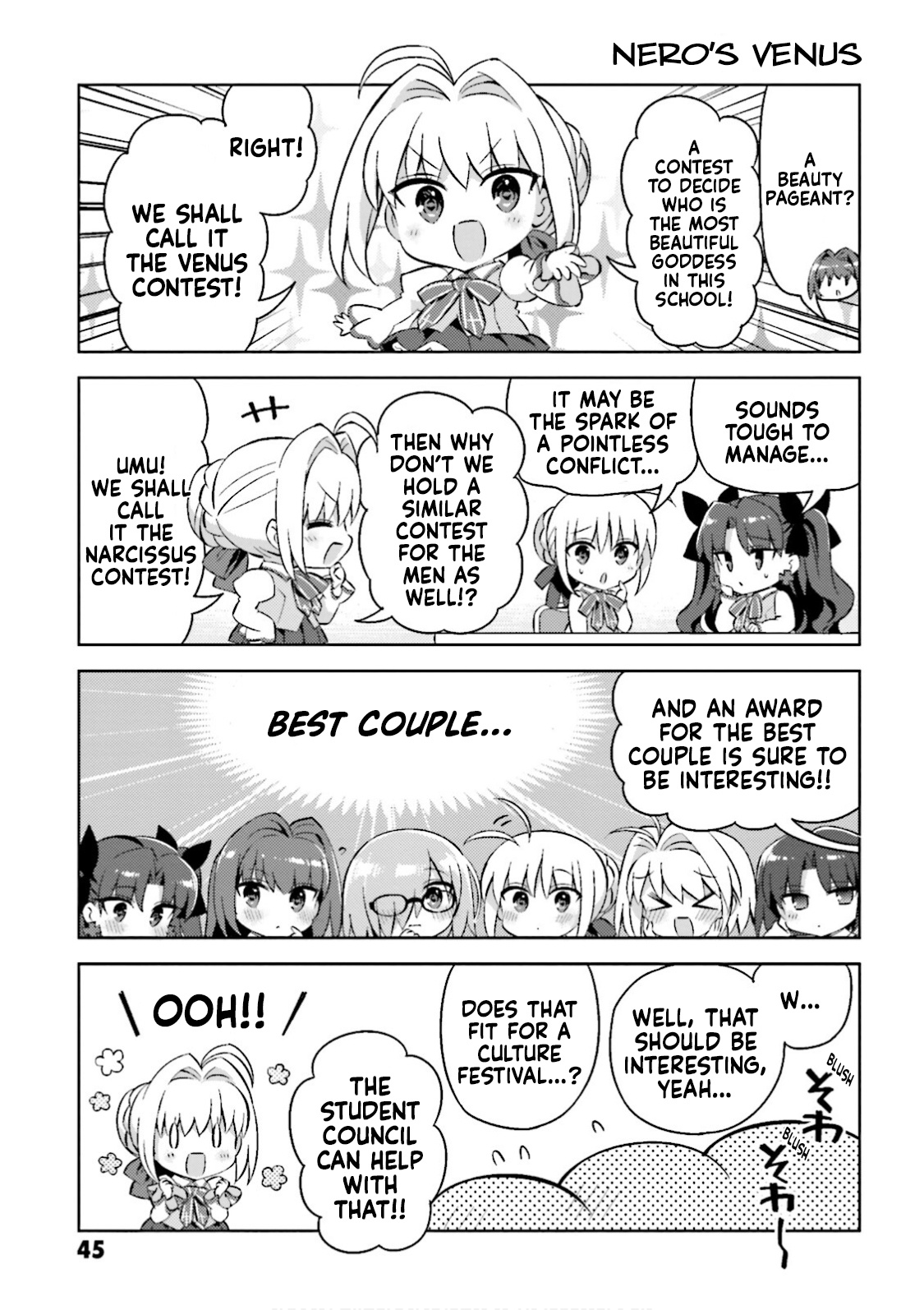 Type-Moon Gakuen – Chibi Chuki! chapter 39 - page 5
