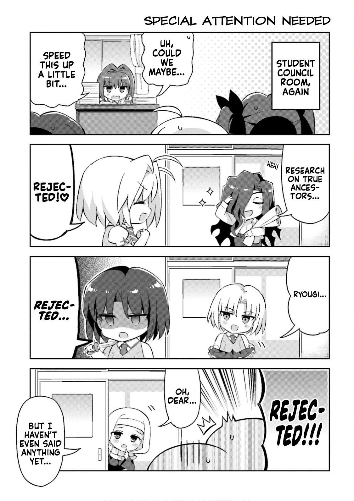 Type-Moon Gakuen – Chibi Chuki! chapter 39 - page 9