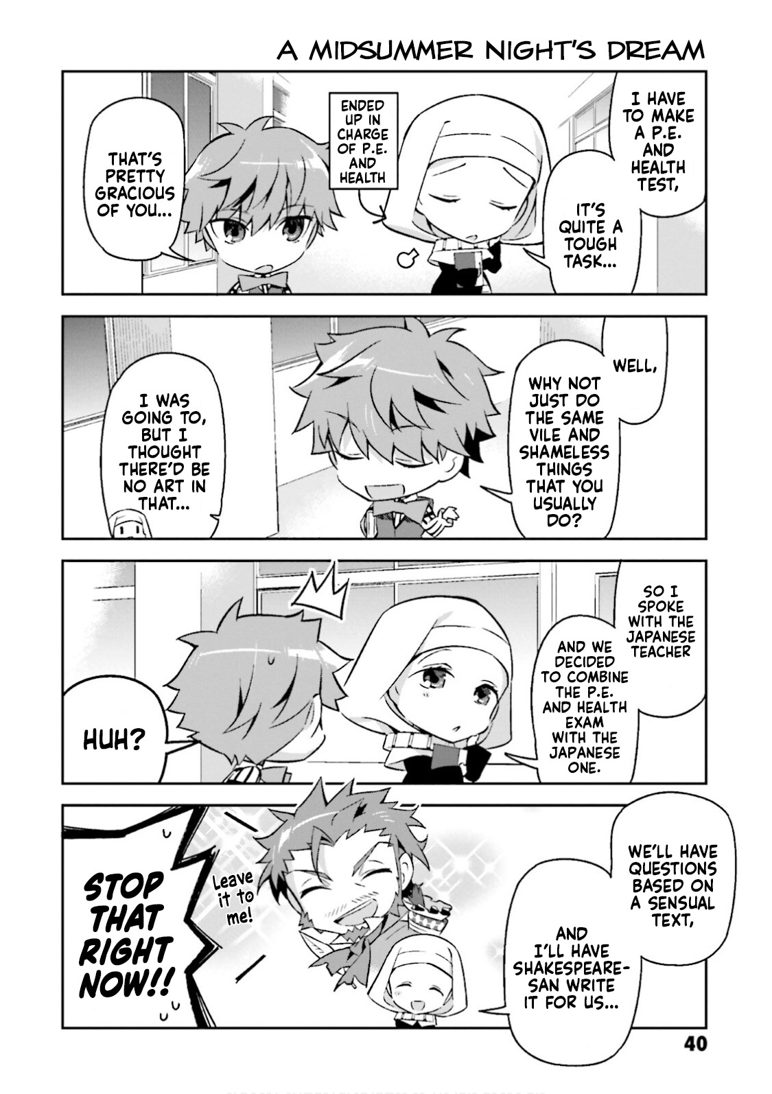 Type-Moon Gakuen – Chibi Chuki! chapter 17 - page 12