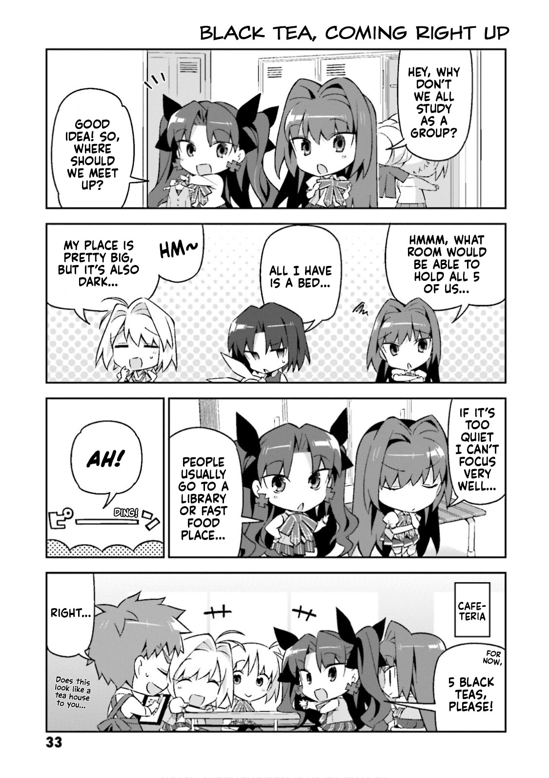 Type-Moon Gakuen – Chibi Chuki! chapter 17 - page 5