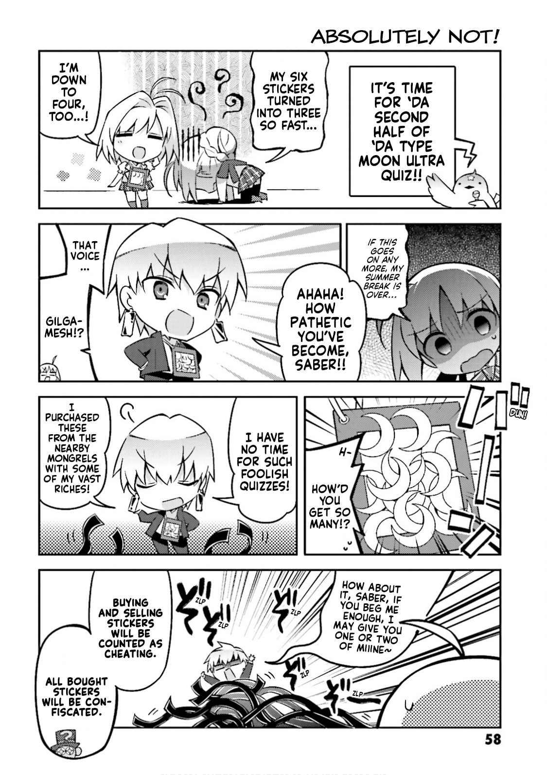 Type-Moon Gakuen – Chibi Chuki! chapter 19 - page 2