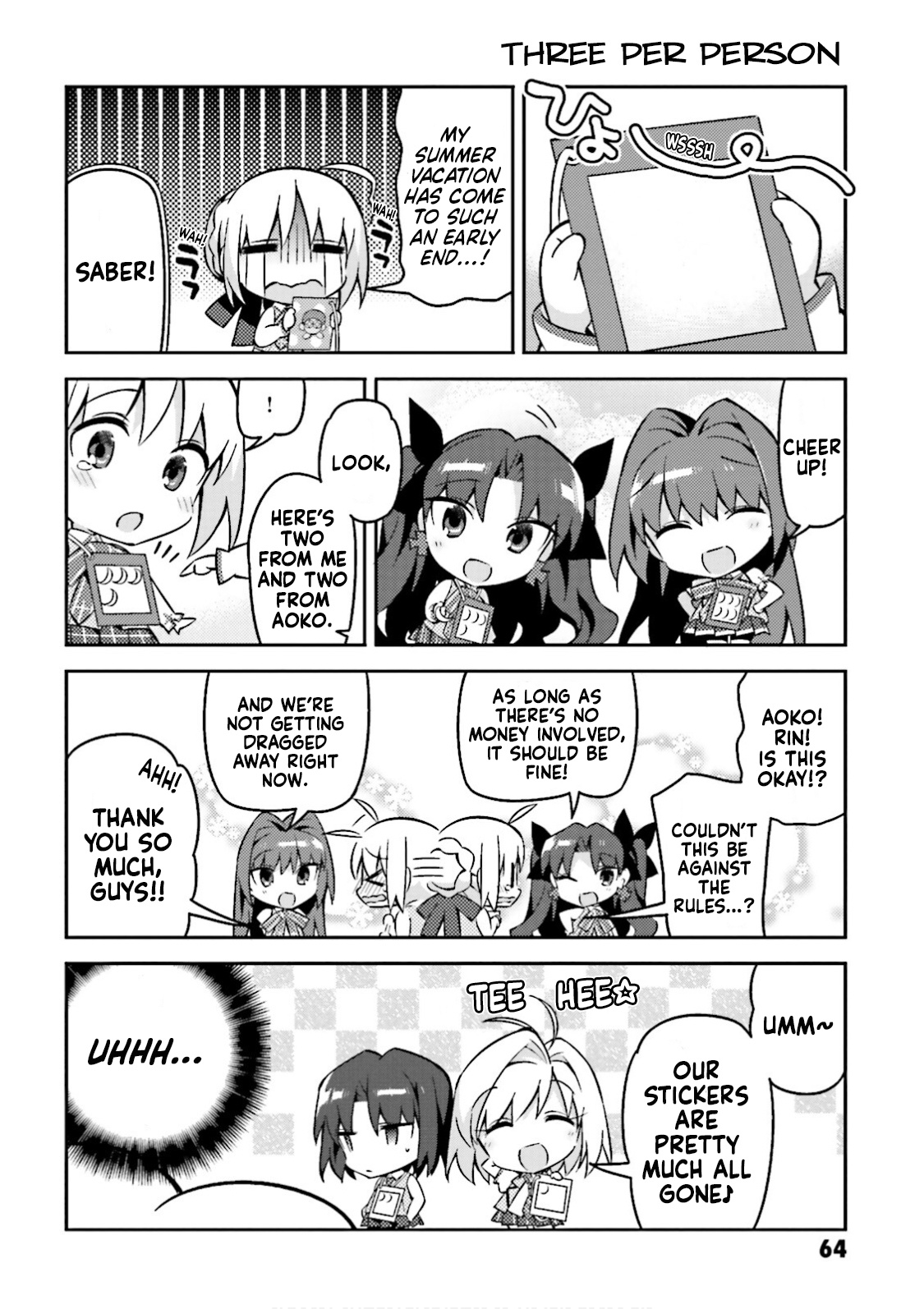 Type-Moon Gakuen – Chibi Chuki! chapter 19 - page 8