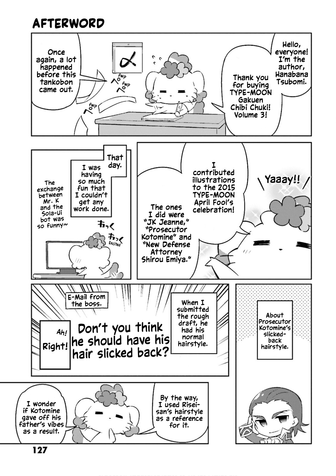 Type-Moon Gakuen – Chibi Chuki! chapter 22.8 - page 11