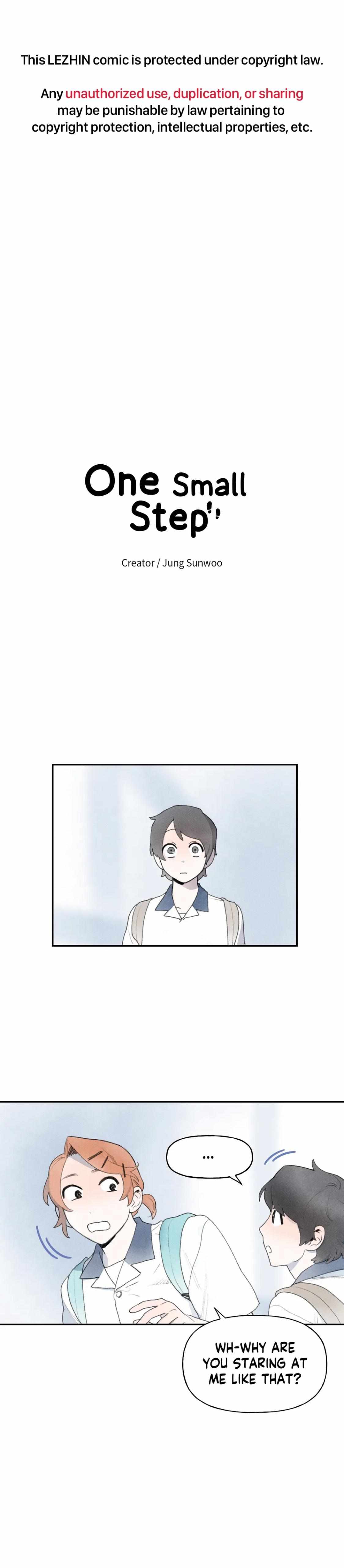 One Small Step chapter 45 - page 1