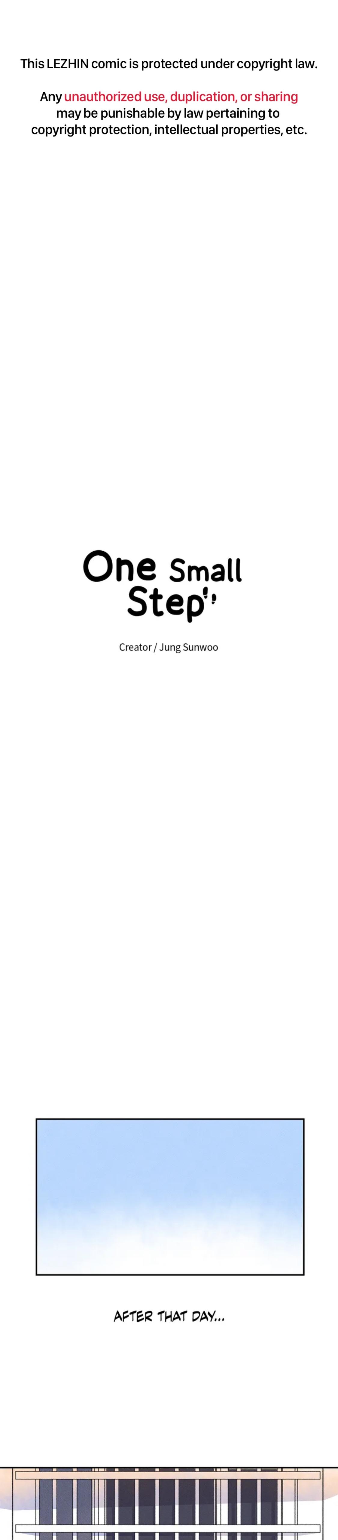 One Small Step chapter 25 - page 1