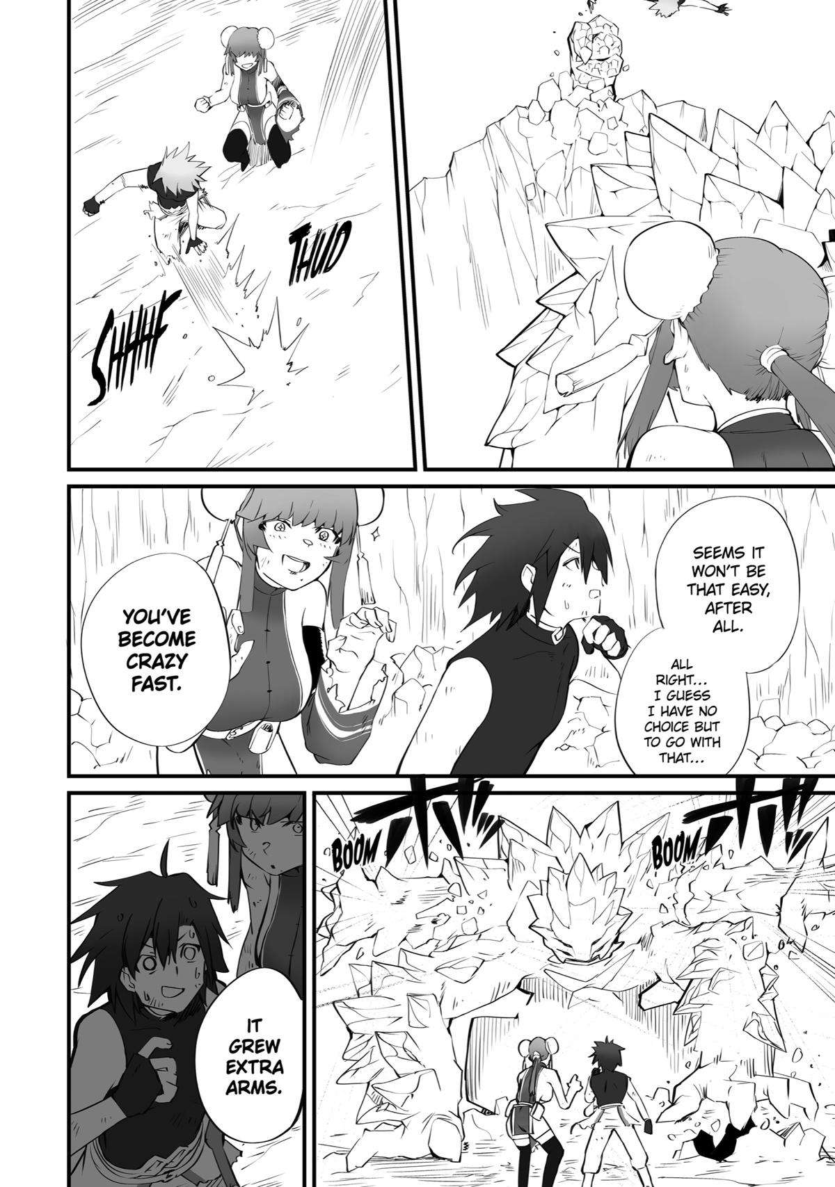 Mannen 2-idakara to Kandousareta Shounen, Mujikaku ni Musou suru chapter 13 - page 6