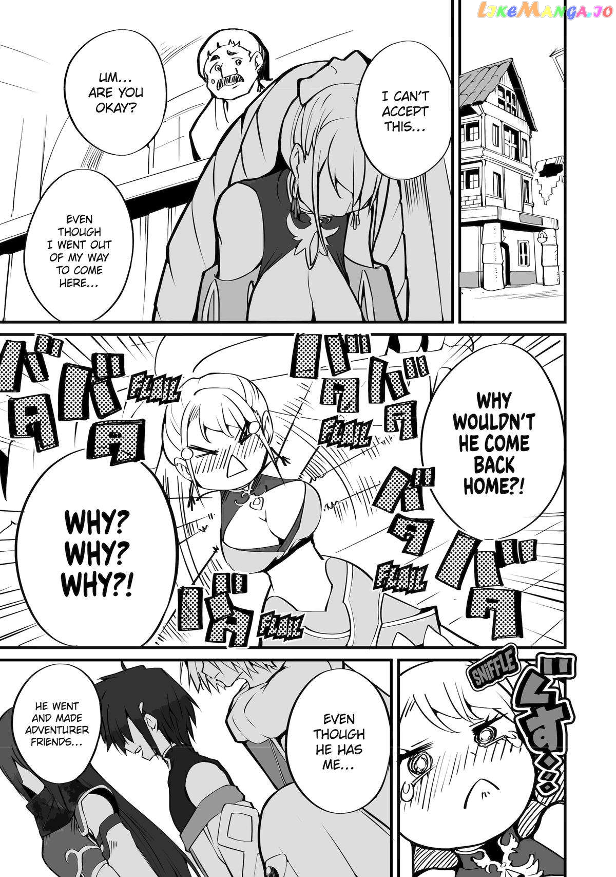 Mannen 2-idakara to Kandousareta Shounen, Mujikaku ni Musou suru chapter 14 - page 9
