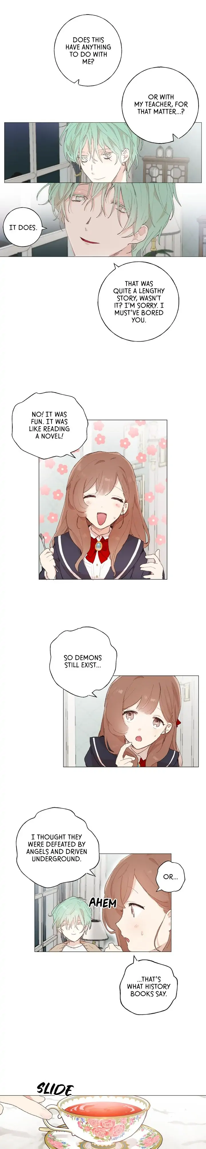 My Teacher Has Chosen My Husband Candidates chapter 8 - page 13