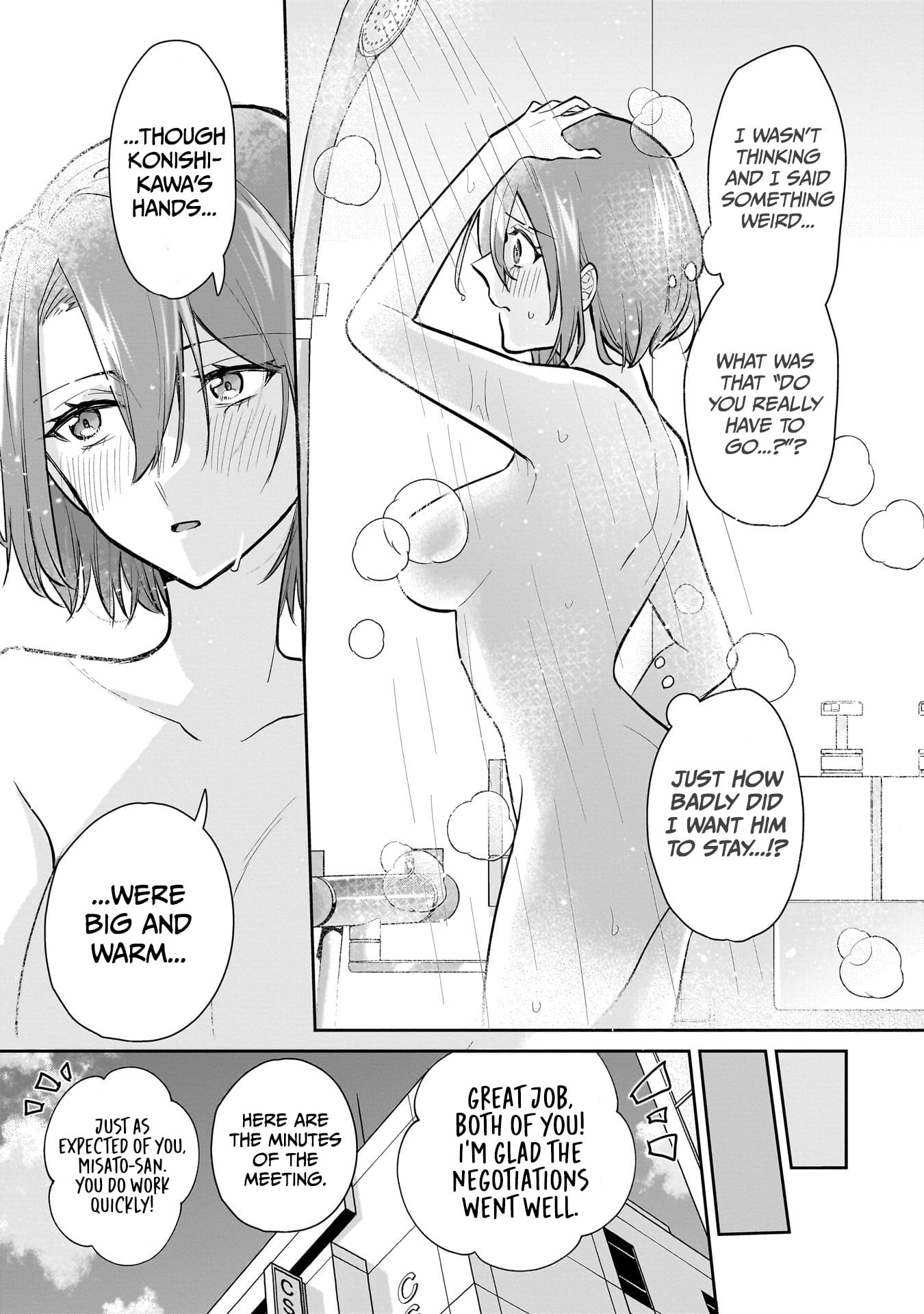 Misato-San Is A Bit Cold Towards Her Boss Who Pampers chapter 2 - page 19