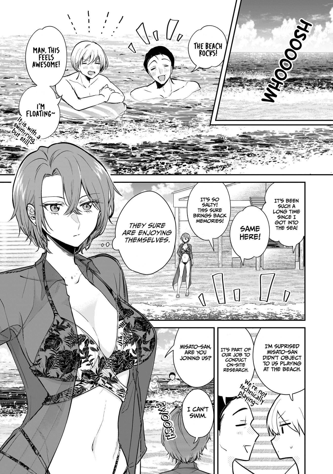 Misato-San Is A Bit Cold Towards Her Boss Who Pampers chapter 5 - page 14