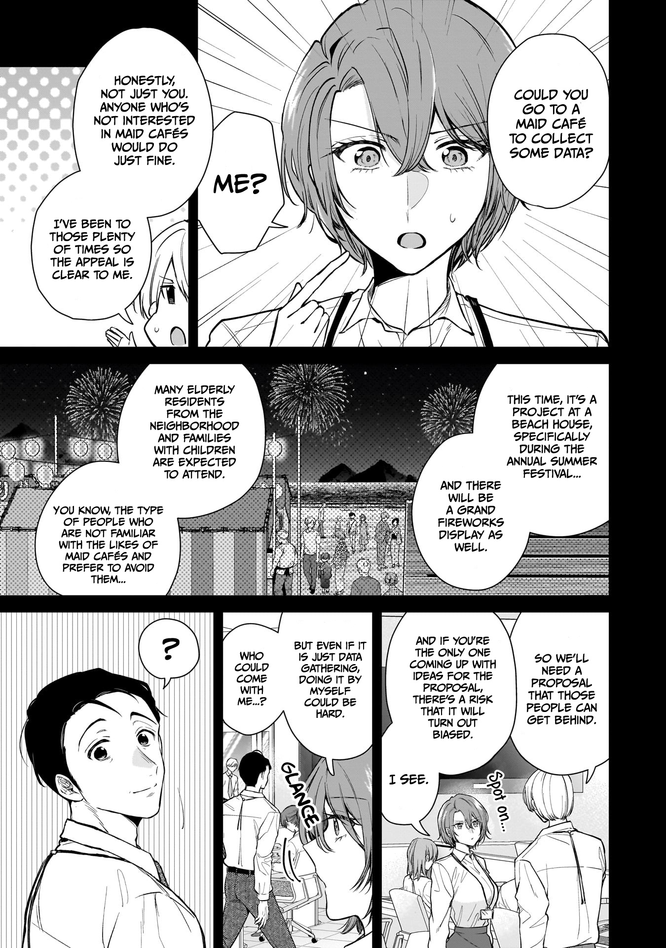 Misato-San Is A Bit Cold Towards Her Boss Who Pampers chapter 5 - page 6