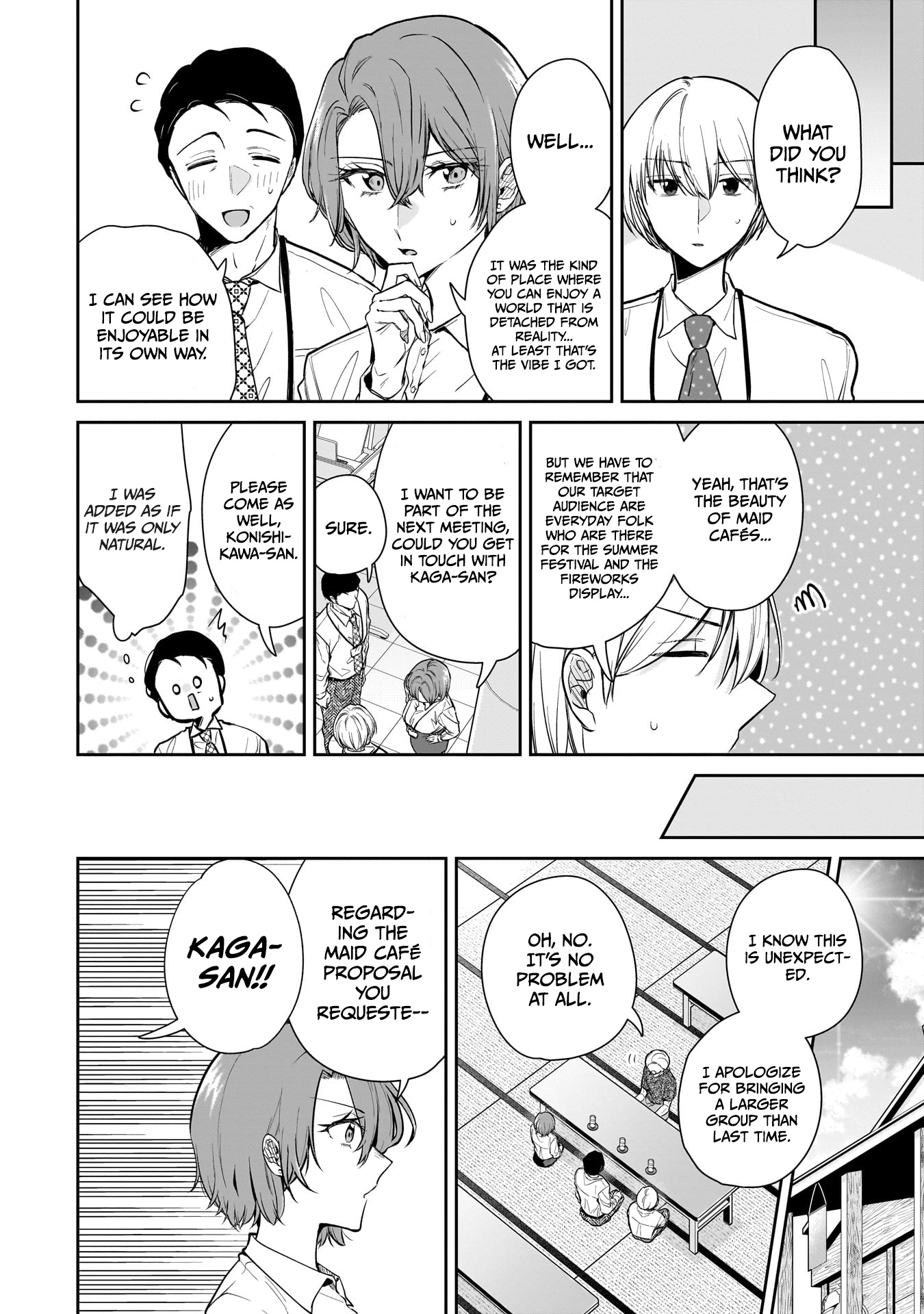 Misato-San Is A Bit Cold Towards Her Boss Who Pampers chapter 5 - page 7