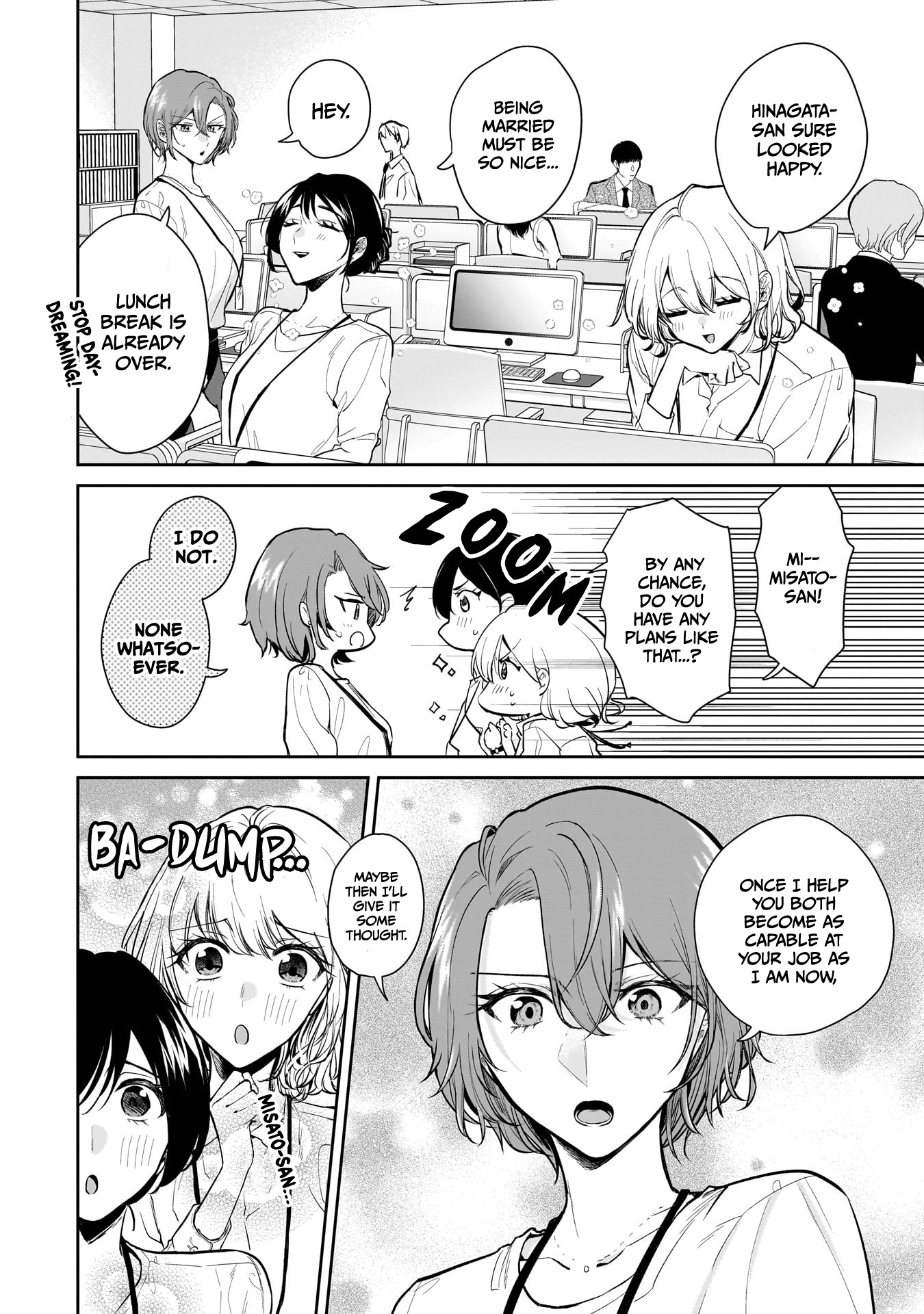 Misato-San Is A Bit Cold Towards Her Boss Who Pampers chapter 6 - page 4