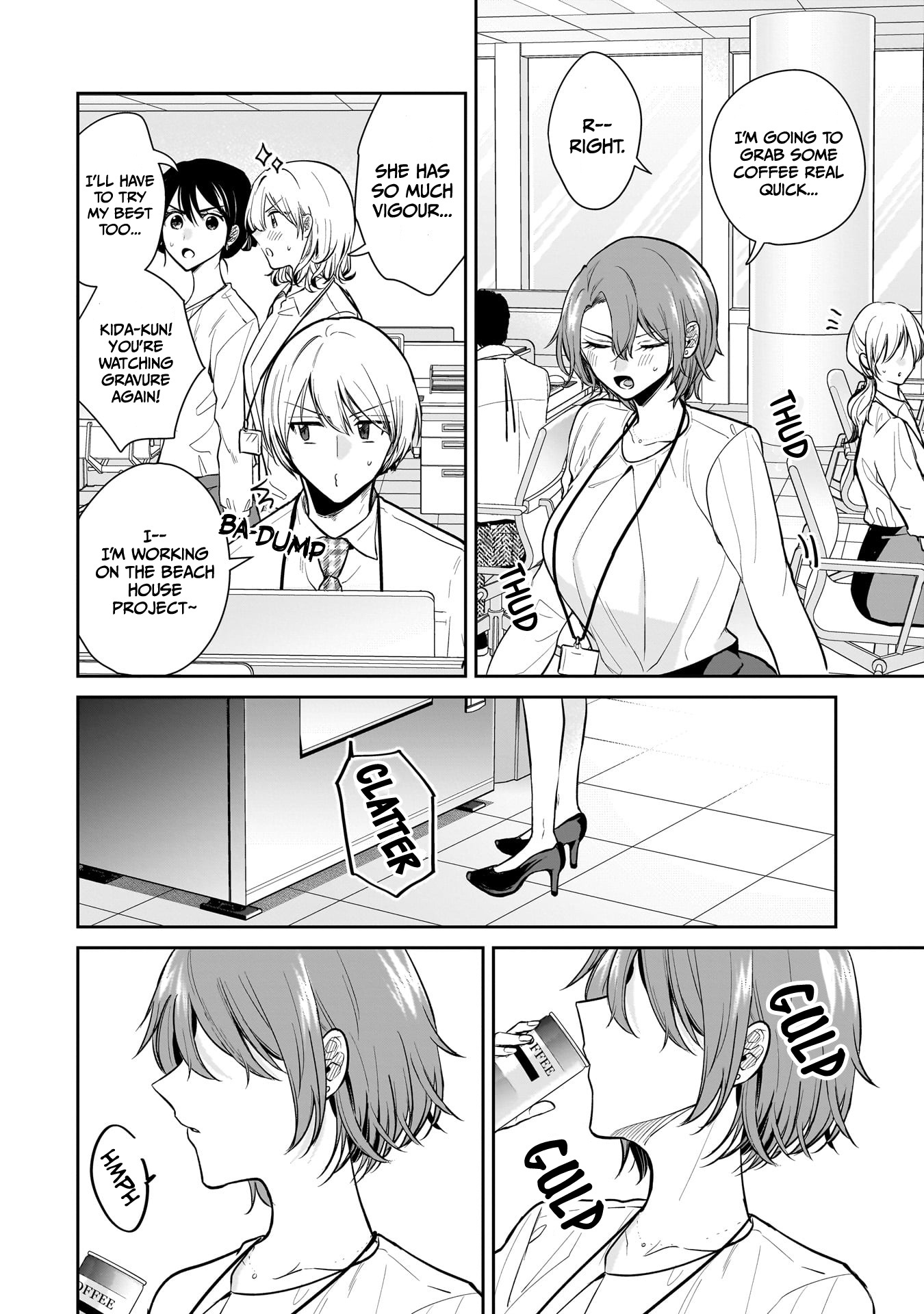 Misato-San Is A Bit Cold Towards Her Boss Who Pampers chapter 6 - page 8