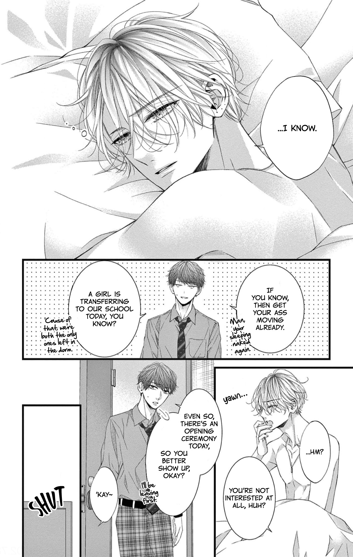 Hatsukoi No Tsuzuki Wa Danshiryou De chapter 1 - page 4