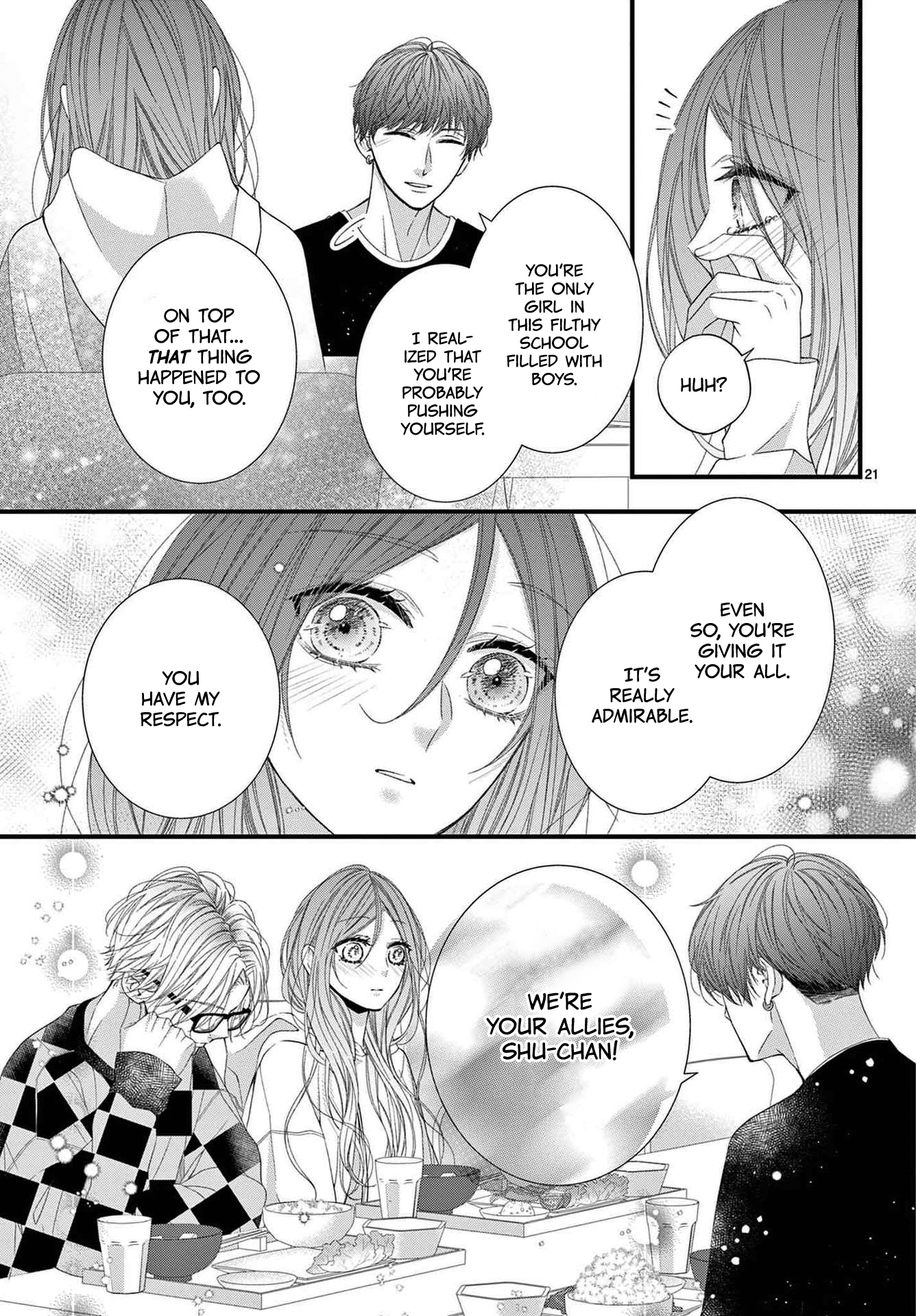 Hatsukoi No Tsuzuki Wa Danshiryou De chapter 3 - page 21