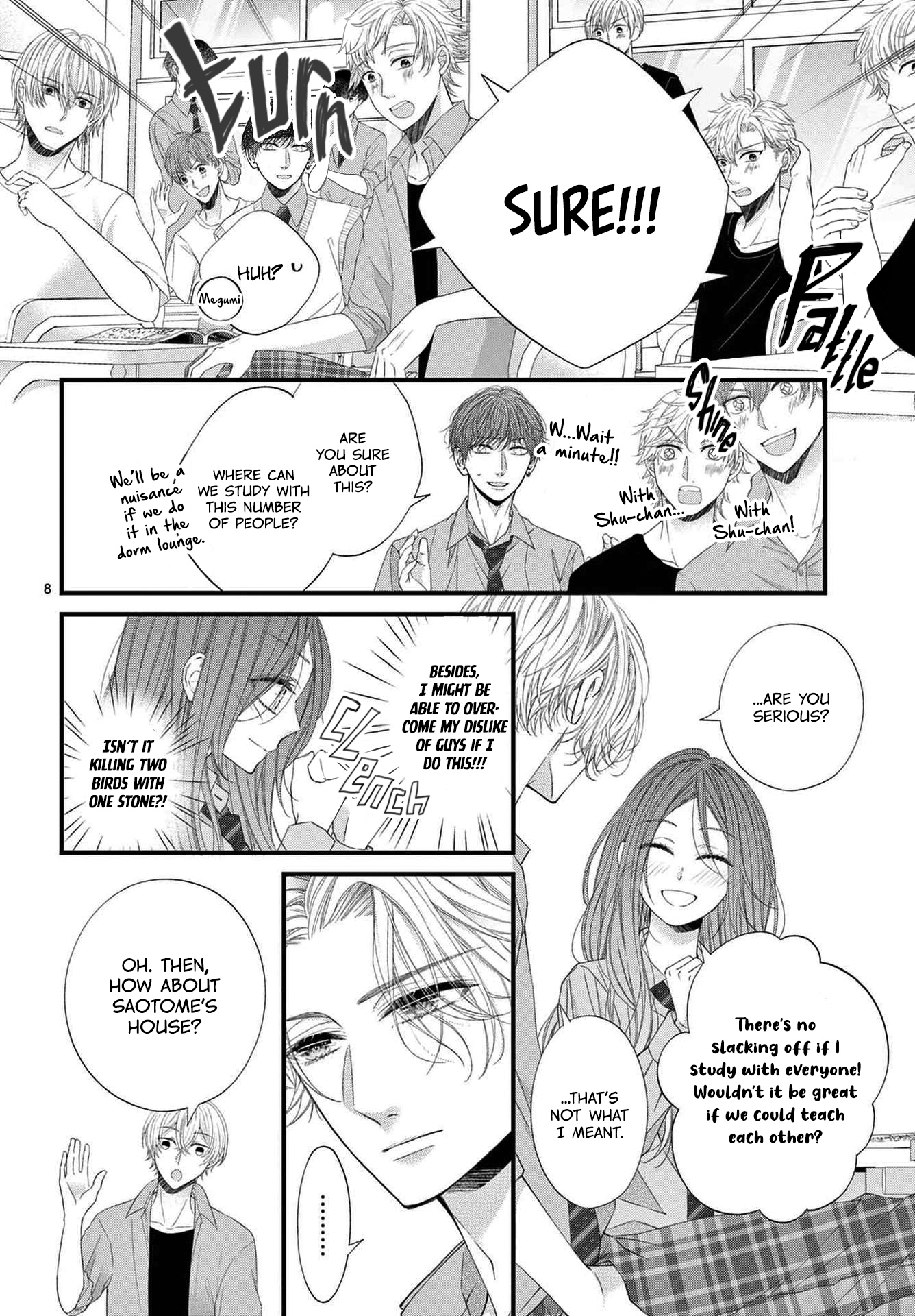 Hatsukoi No Tsuzuki Wa Danshiryou De chapter 8 - page 7