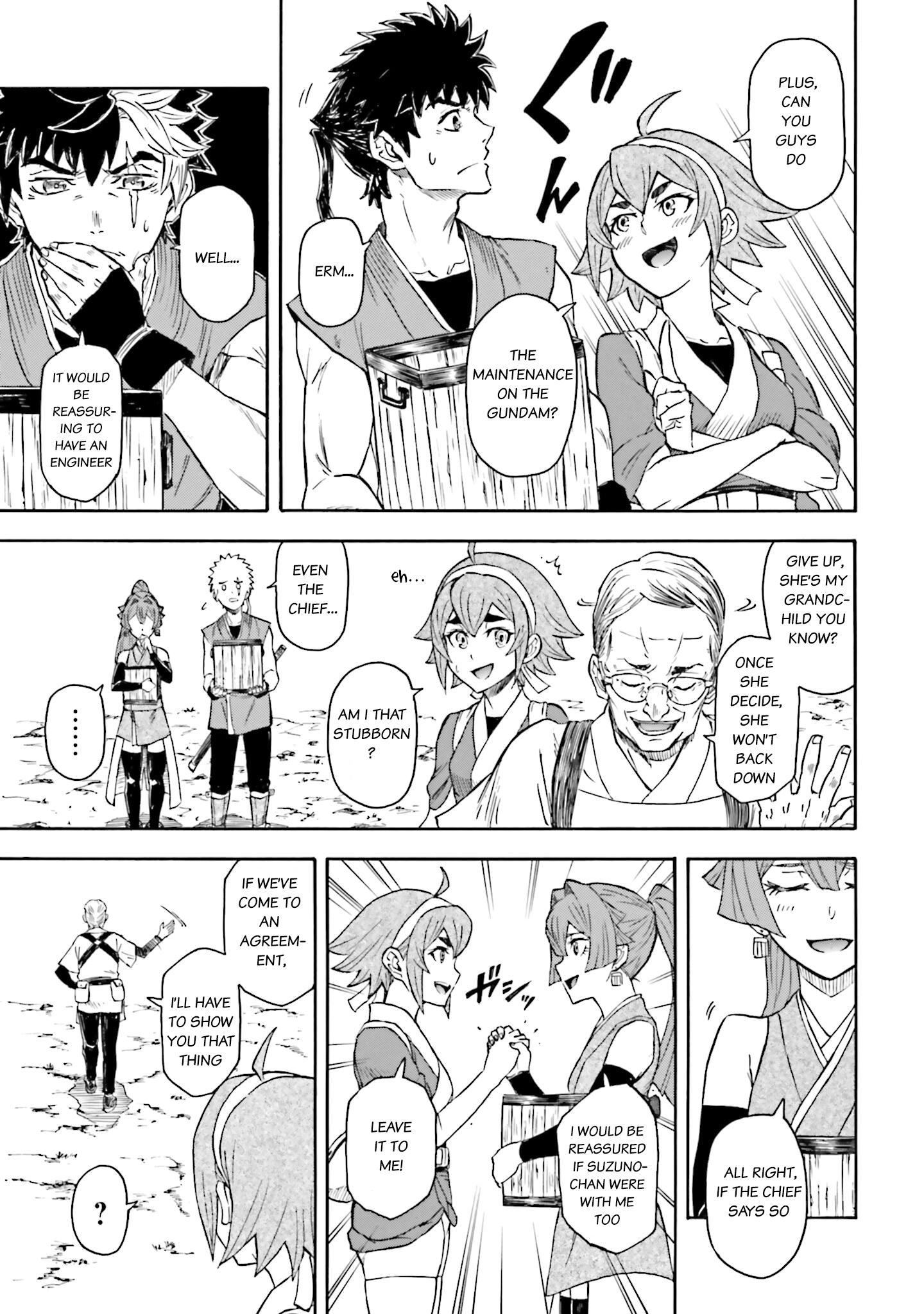 Mobile War History Gundam Burai chapter 10 - page 7
