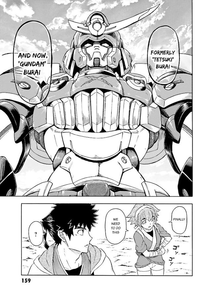 Mobile War History Gundam Burai chapter 3 - page 33