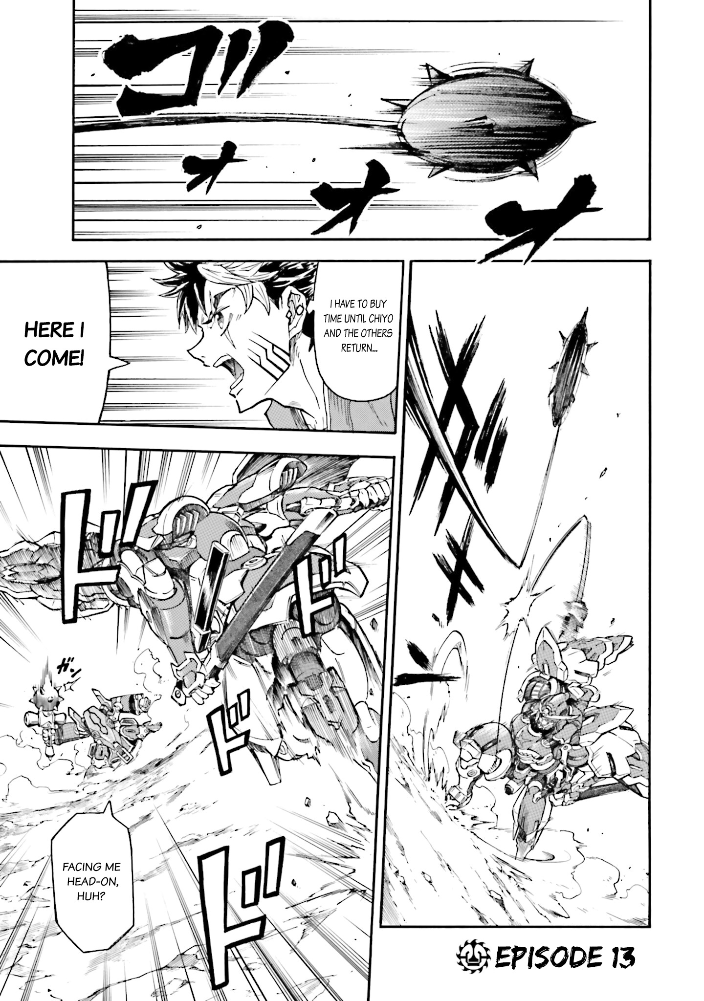 Mobile War History Gundam Burai chapter 13 - page 1